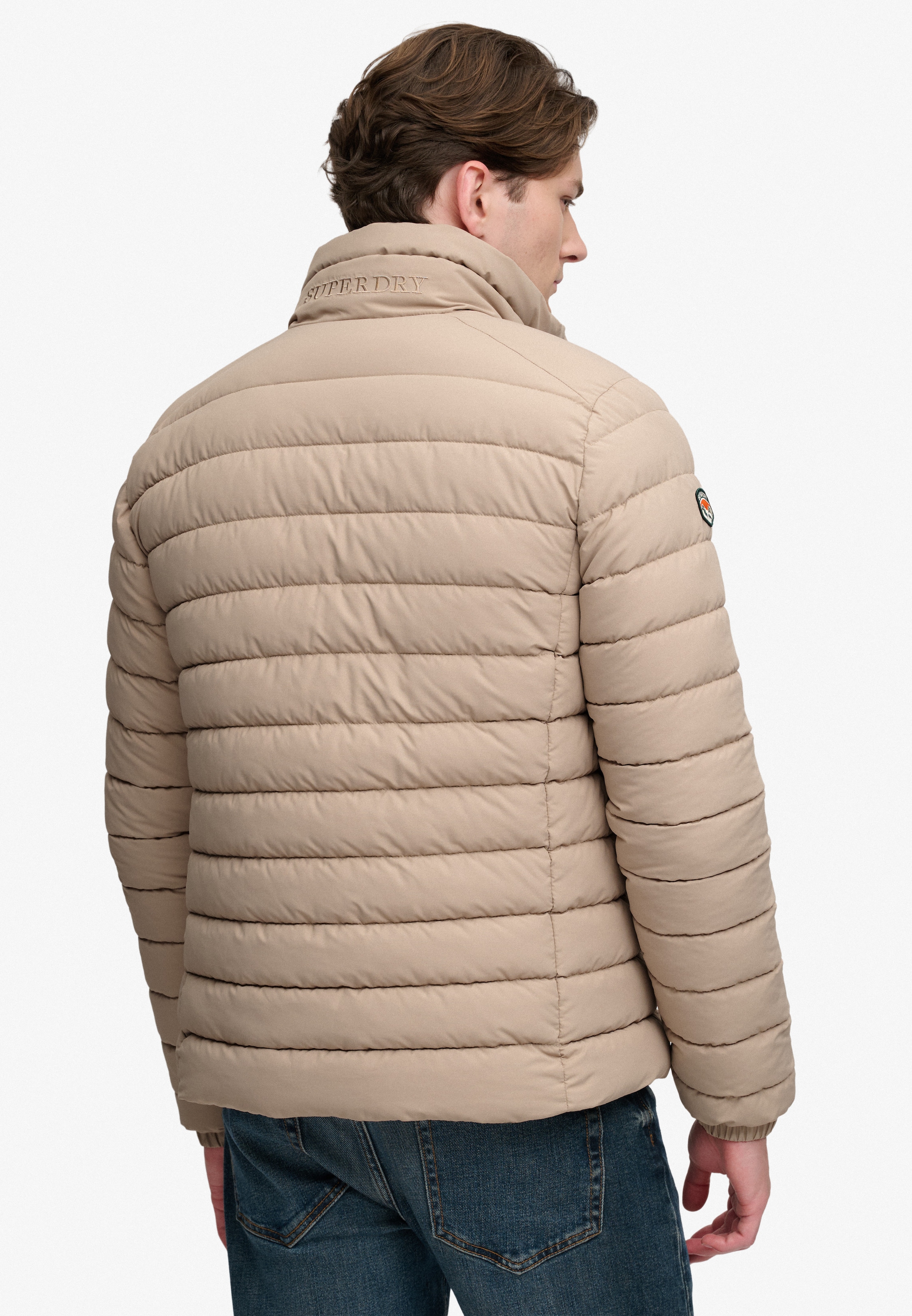 Superdry Steppjacke »FUJI MIDWEIGHT PADDED JKT« Kunstfaser, slim fit