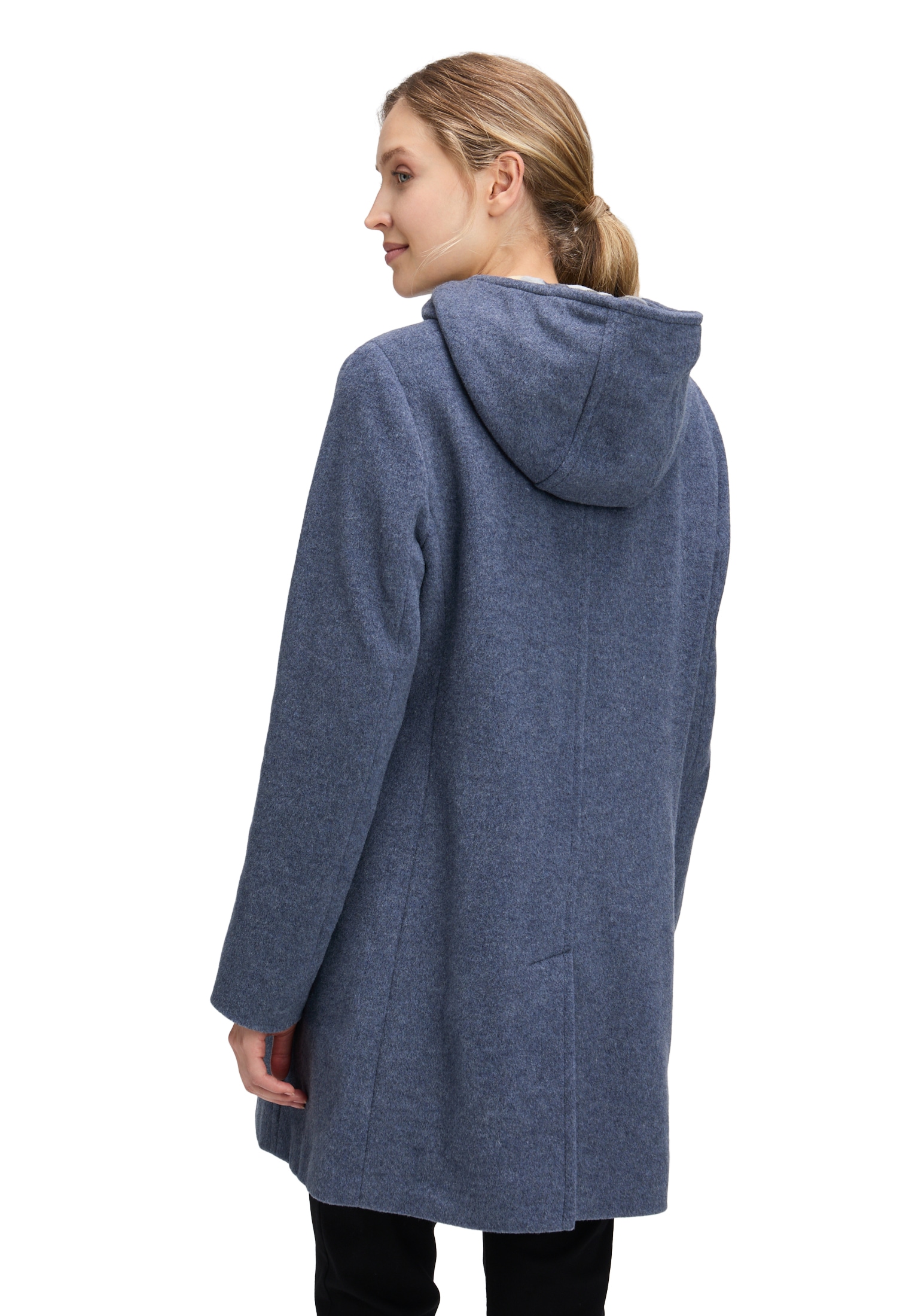 Gil Bret Wolljacke mit Kapuze mit Kapuze