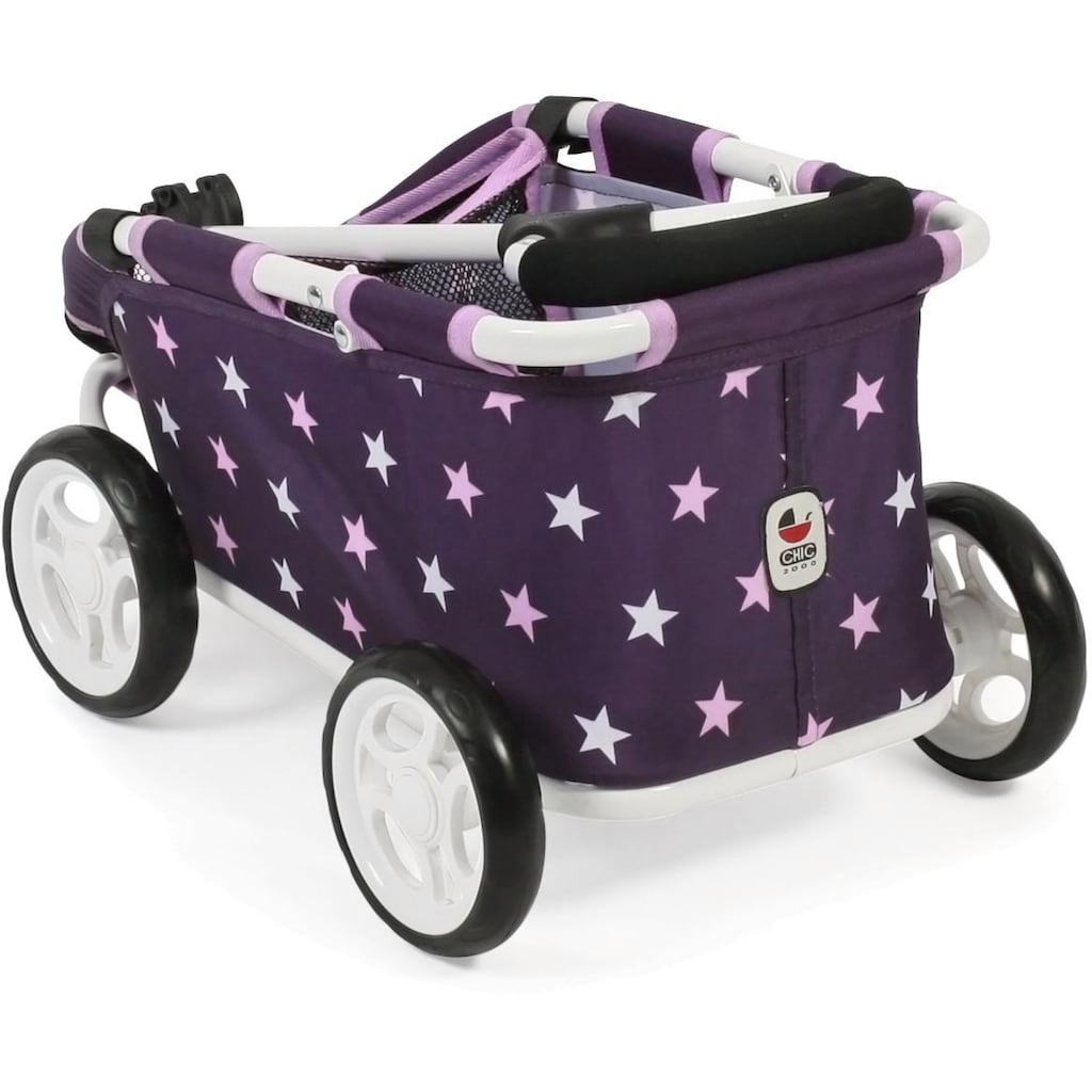 CHIC2000 Puppen Ziehwagen »Skipper, lila«, (1 tlg.)