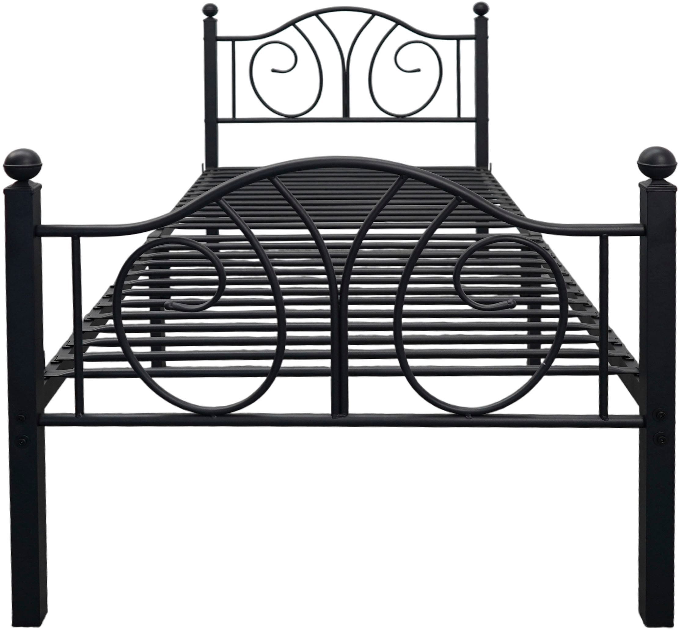 OTTO home Metallbett »Amrum Landhausbett Bett Märchenbett Prinzessinbett« Träume wie im Märchen: Dein romantisches Metallbett in 2 Breiten