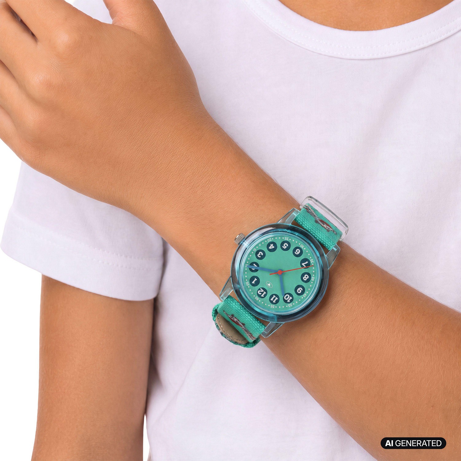 TOM TAILOR Quarzuhr Armbanduhr, Kinderuhr, Junge, analog, Textilband