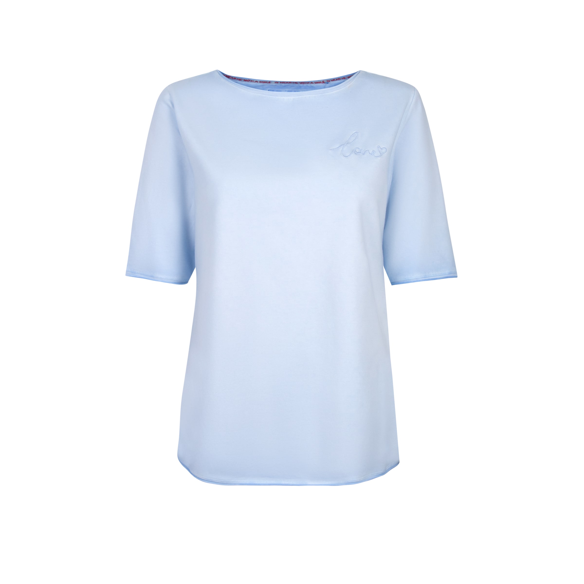 Lieblingsstück Rundhalsshirt "CandiceEP", mit Statement-Stickerei und im Ba günstig online kaufen