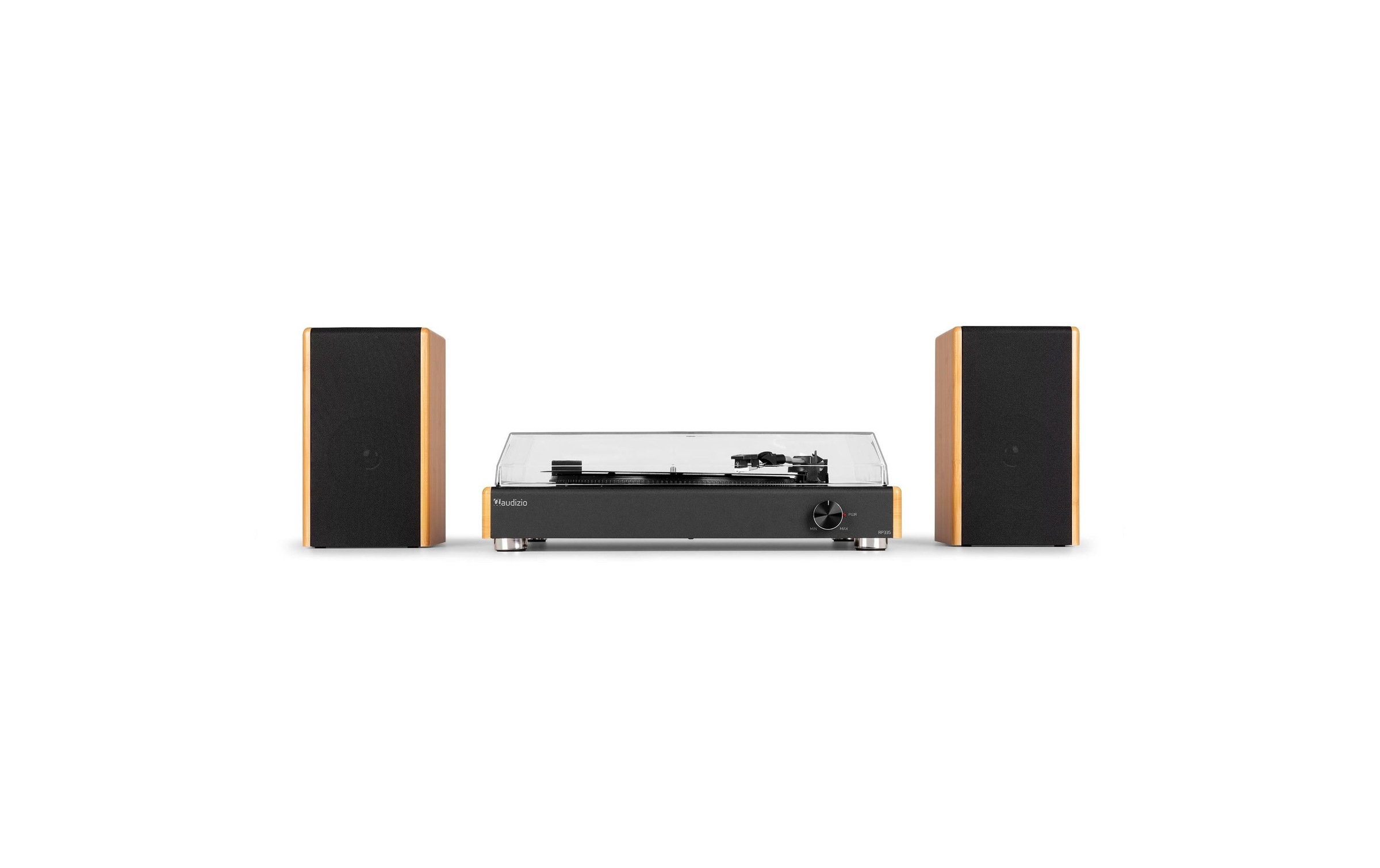 AUDIZIO Plattenspieler »RP335BB mit Lautsprecher, bambus«