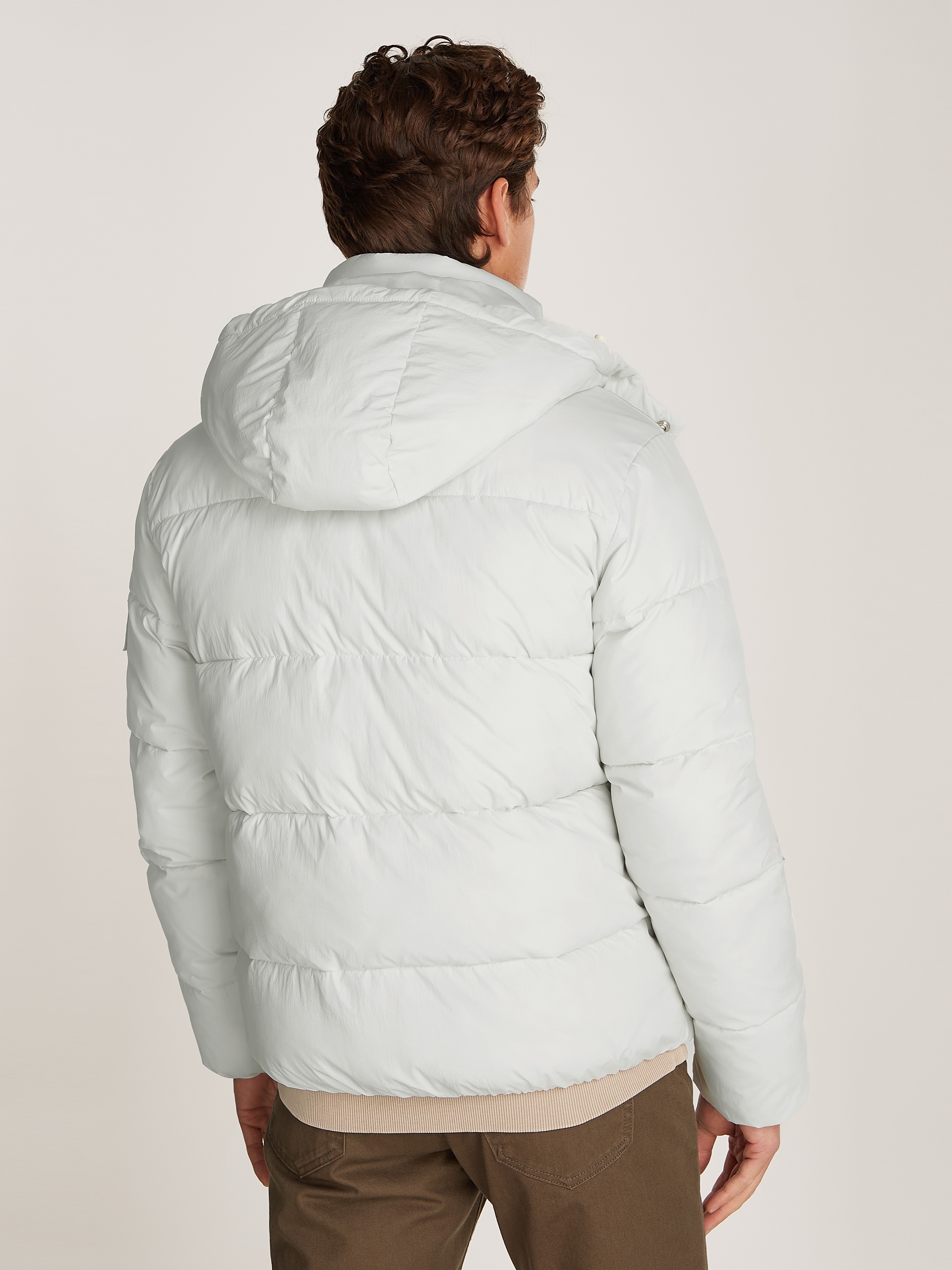 Calvin Klein Jeans Outdoorjacke "ESSENTIALS NON DOWN JACKET", mit Kapuze, m günstig online kaufen