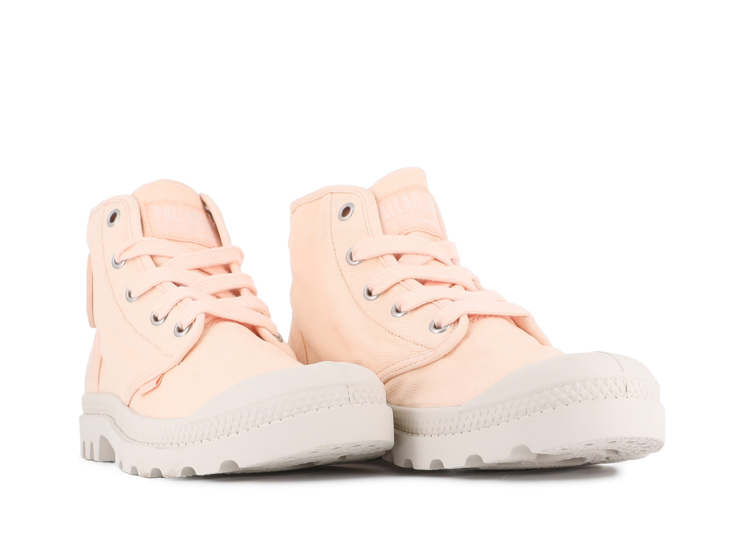 Palladium "PAMPA HI" Schnürstiefel, Schnürstiefelette aus Canvas