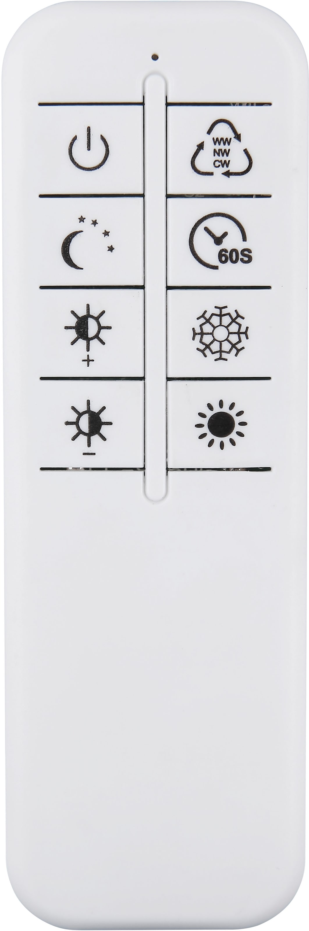 GLOBO LIGHTING Deckenleuchte »INVERTINA« LED-Modul 1 Stk. Deckenleuchte, 3D-Acryl, dimmbar, LED 54W