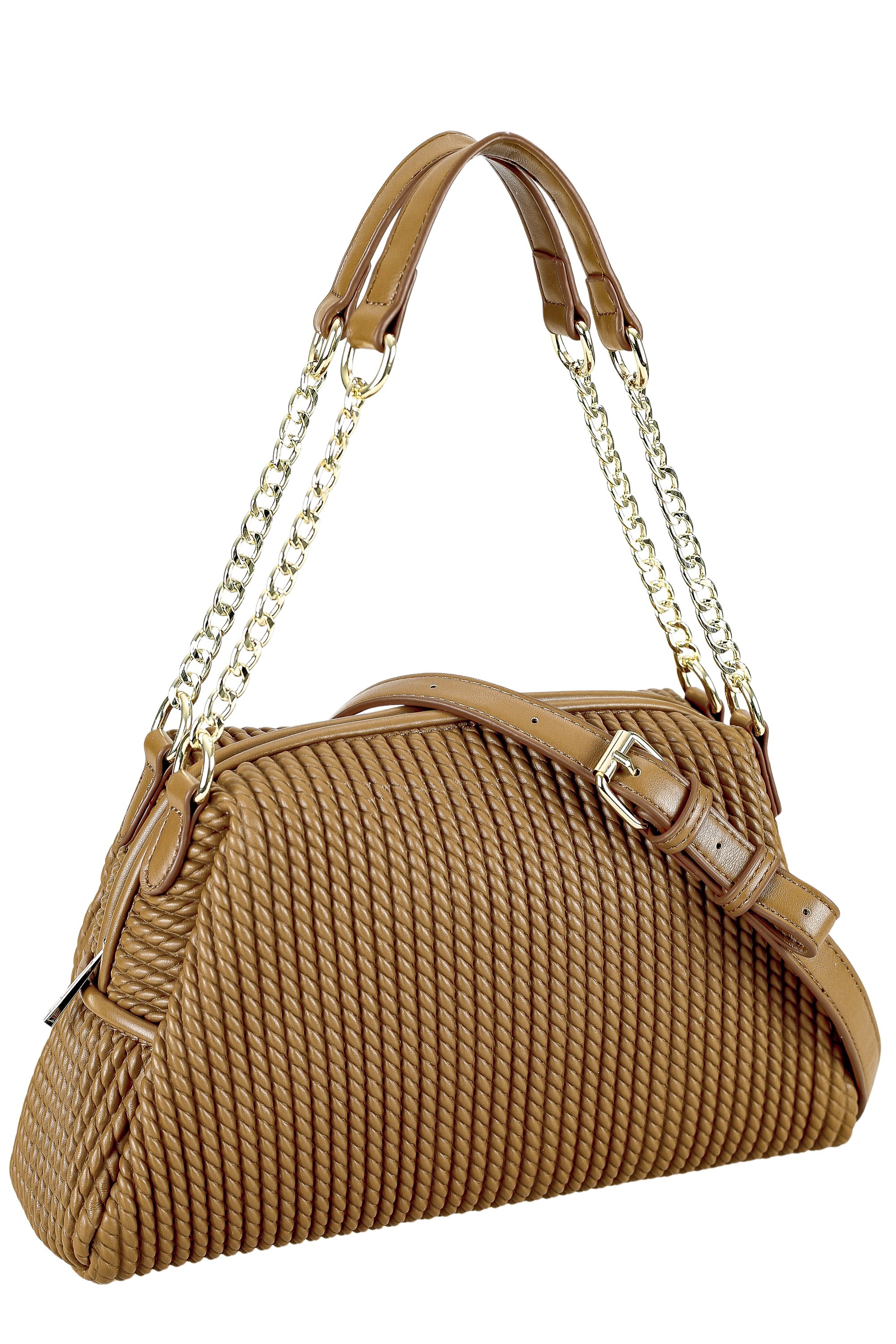 Schultertasche »Audrey«, elegante Tasche in modischem Material