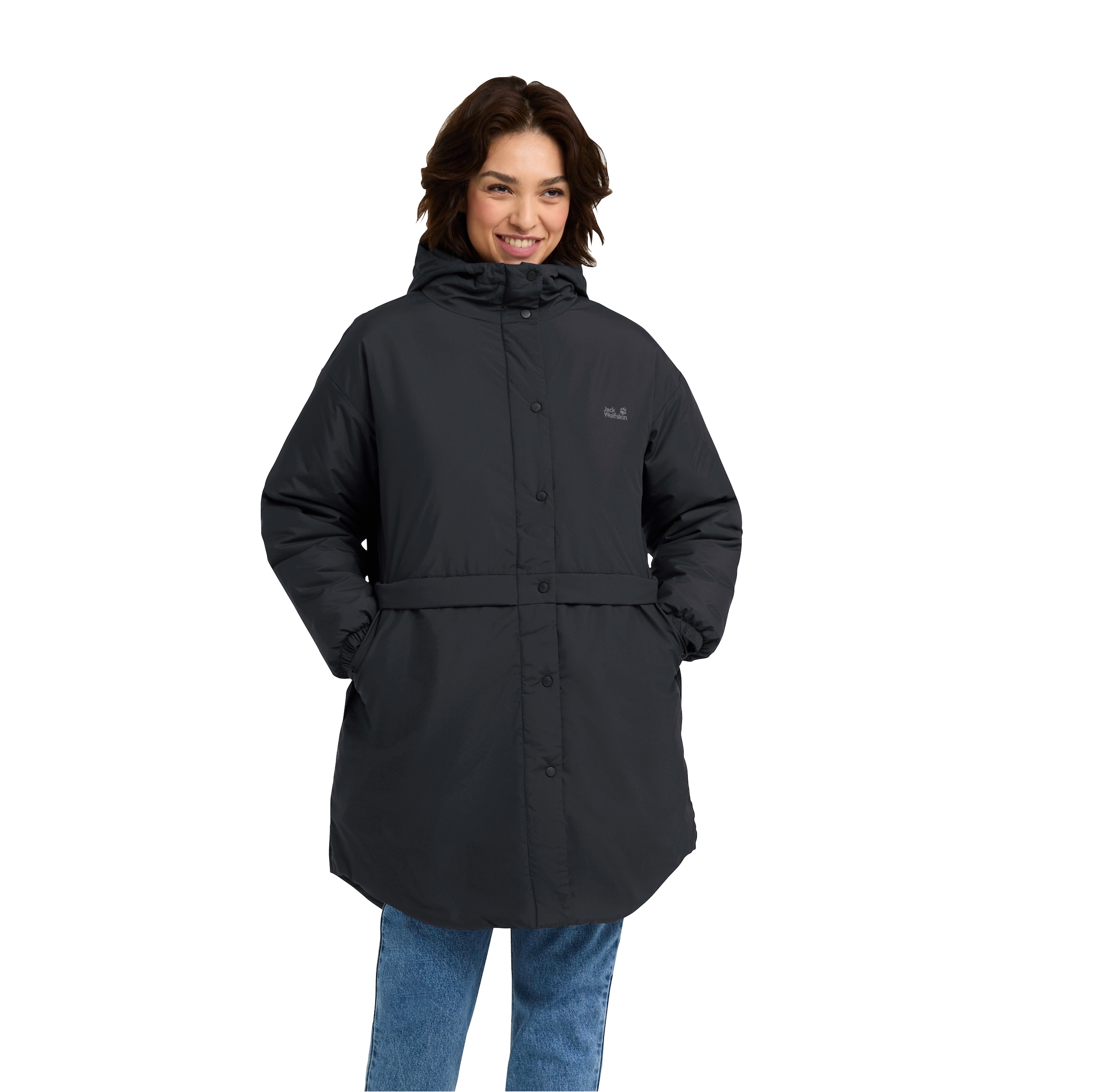 Jack Wolfskin Funktionsjacke "ALTAY JKT W" mit Kapuze mit Kapuze, atmungsaktiv, wasser- und windabweisend