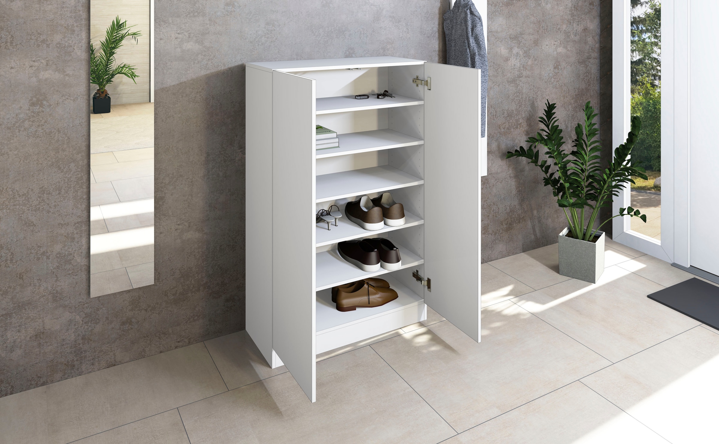 borchardt Möbel Schuhschrank »Vaasa3«, Breite 76 cm