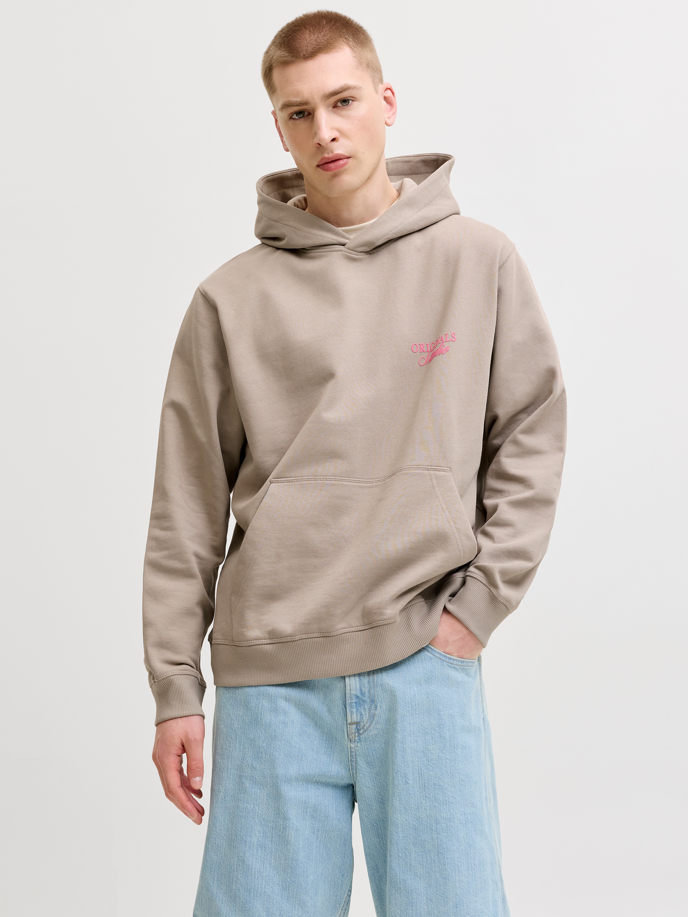 Jack & Jones Kapuzensweatshirt "JORNORREBRO TYPO BACK SWEAT HOOD SN", mit P günstig online kaufen