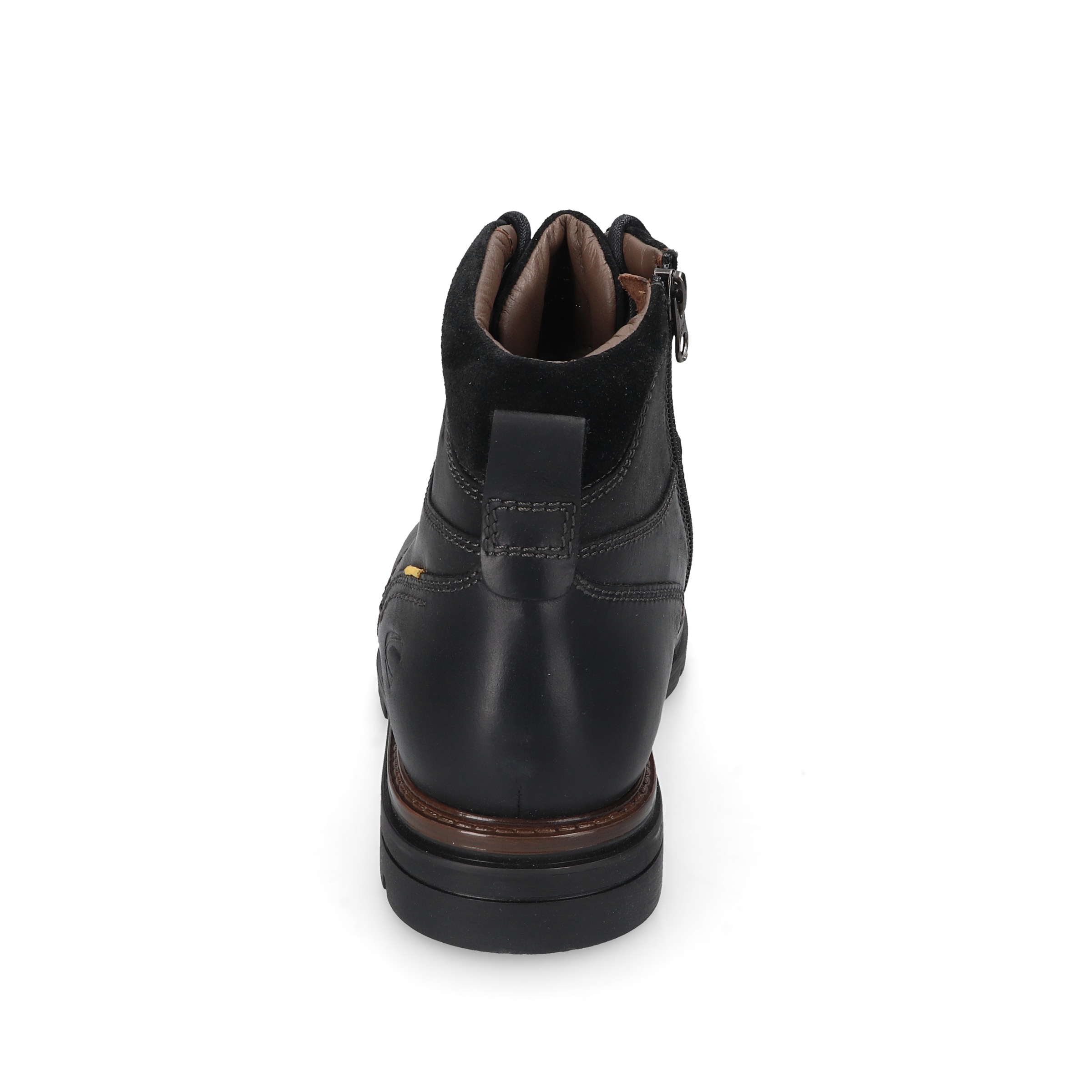 camel active Winterboots, Schnürstiefel mit Profilsohle und Warmfutter