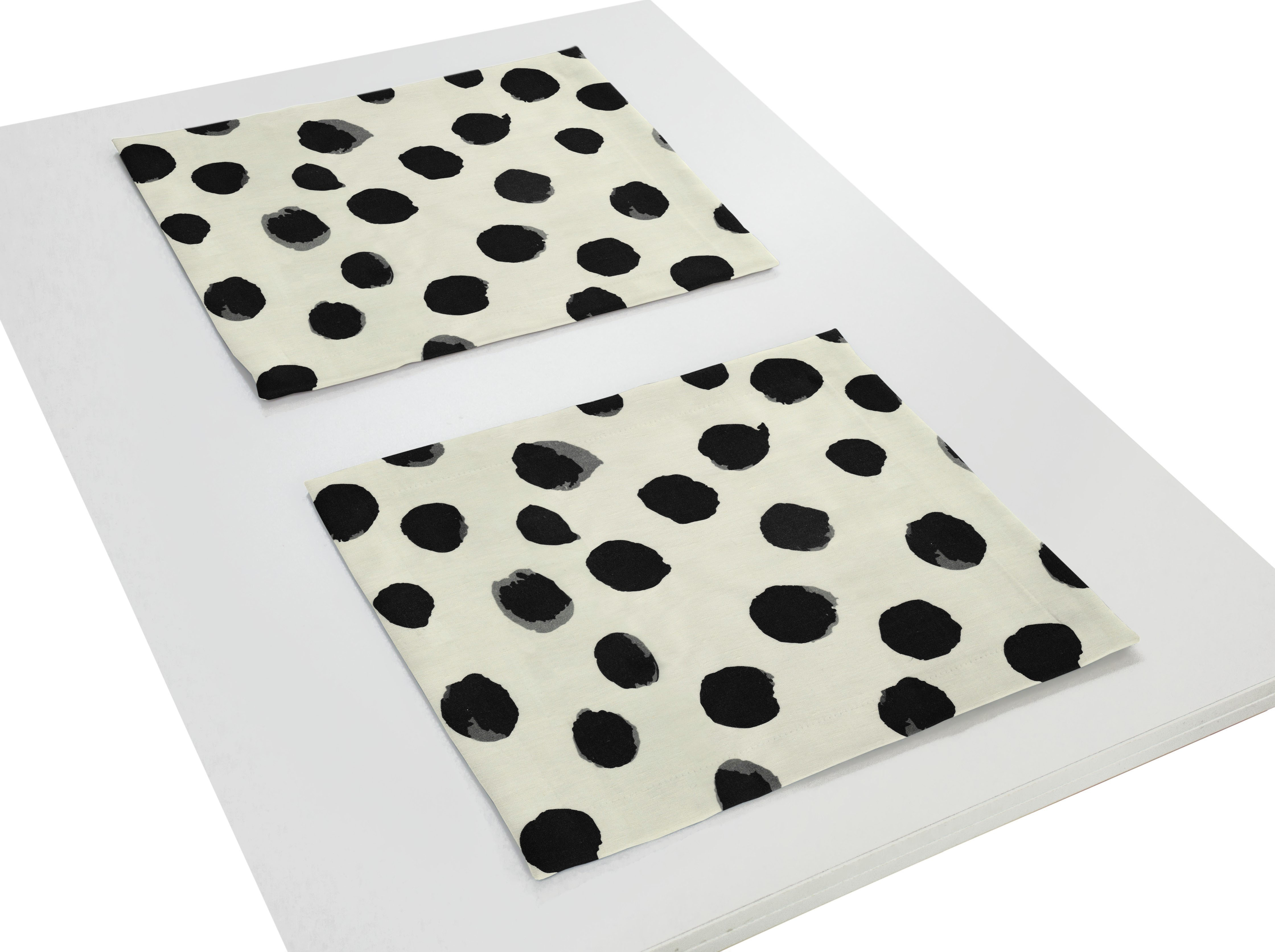 Adam Platzset "Dots" aus Bio-Baumwolle,Made in Germany