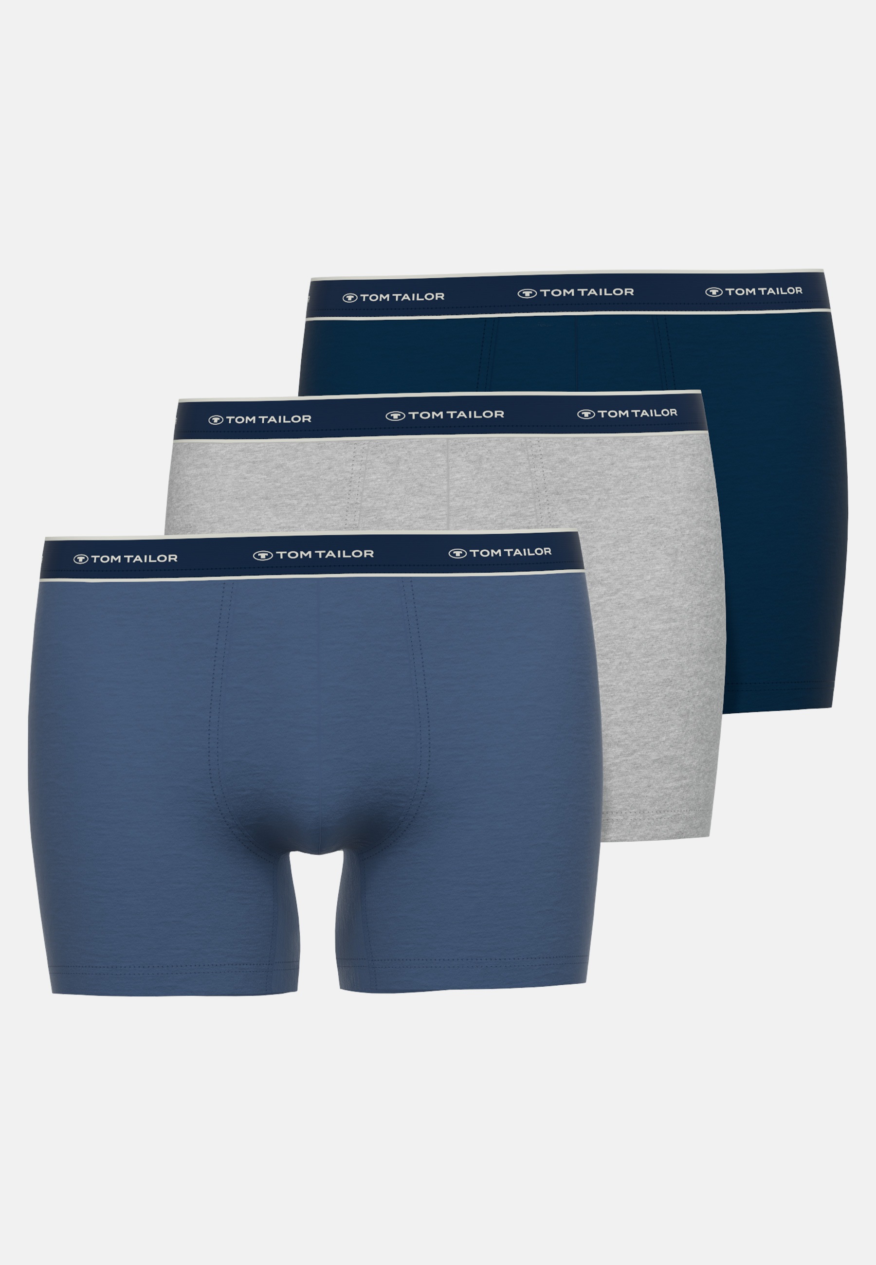TOM TAILOR Boxershorts "Buffer", bequem, basic, eng, atmungsaktiv, Logobund günstig online kaufen