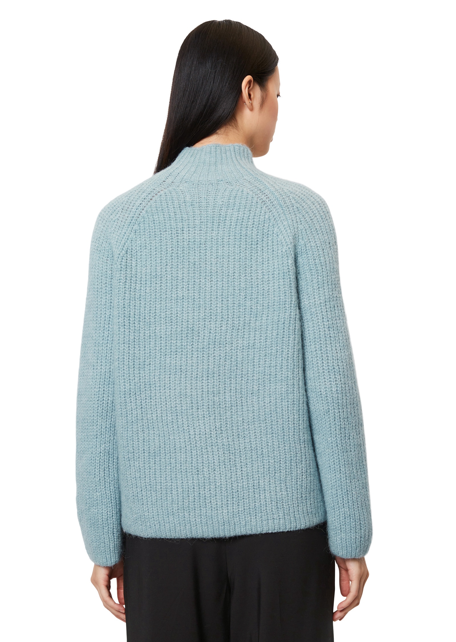 Marc O'Polo Strickpullover »aus flauschigem Schurwolle-Alpakawolle-Mix«