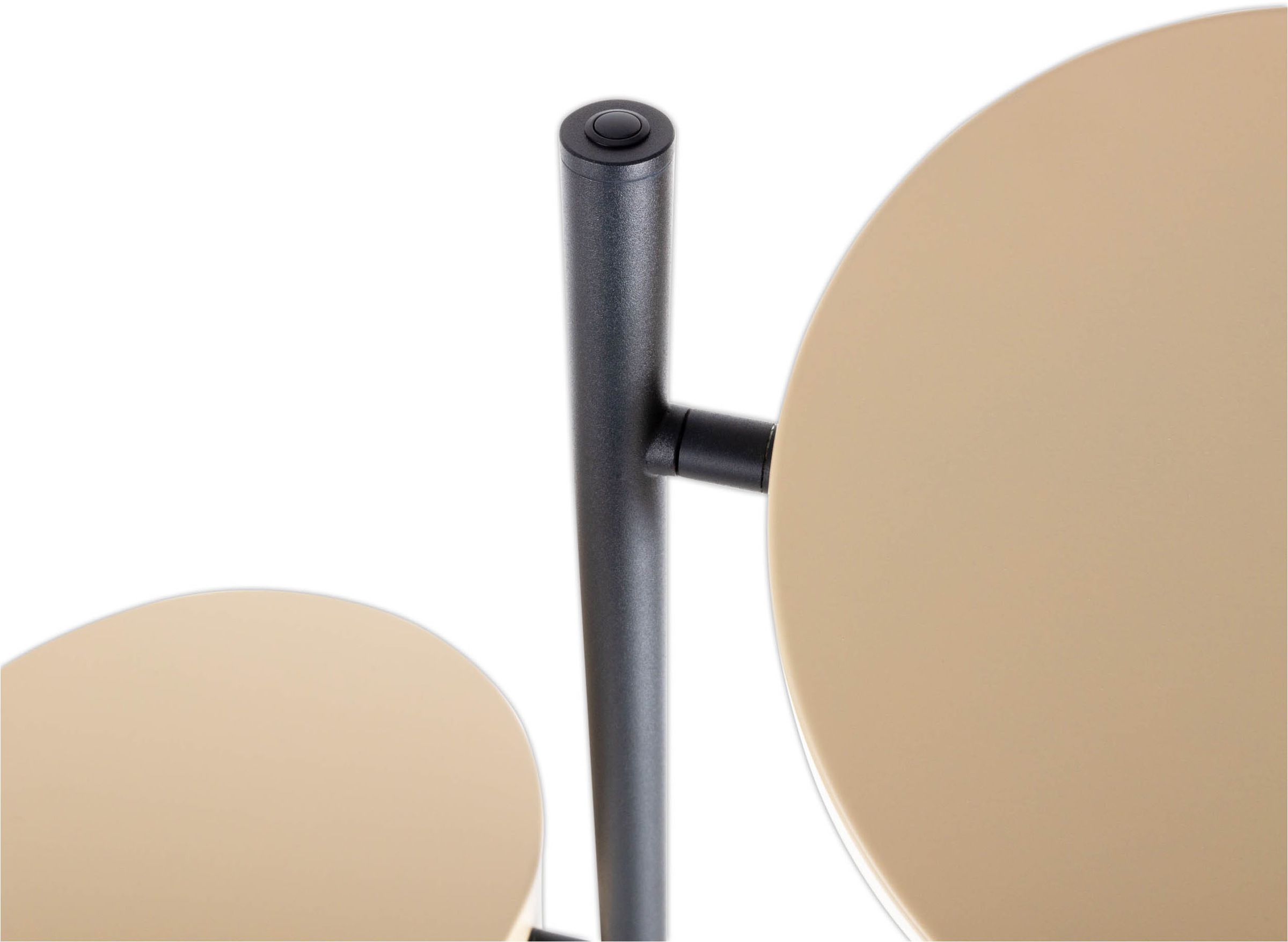 näve LED Stehlampe »Tessa«, 2 flammig, Leuchtmittel LED-Modul | LED wechselbar, stufenlos dimmbar per Tastschalter, CCT-Funktion, Zuleitung ca. 180cm