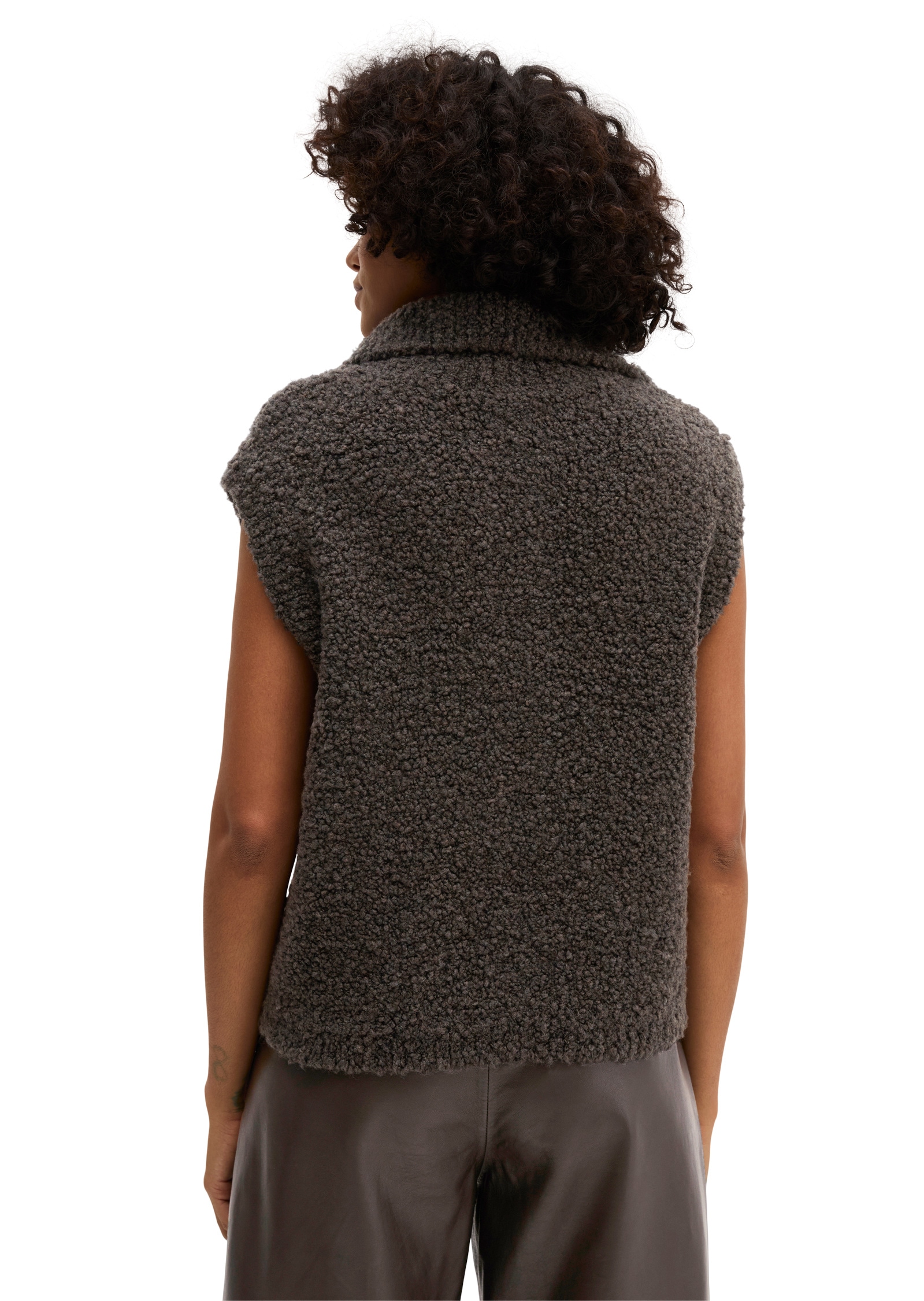 Marc O'Polo Strickweste »aus Bouclé-Garn«