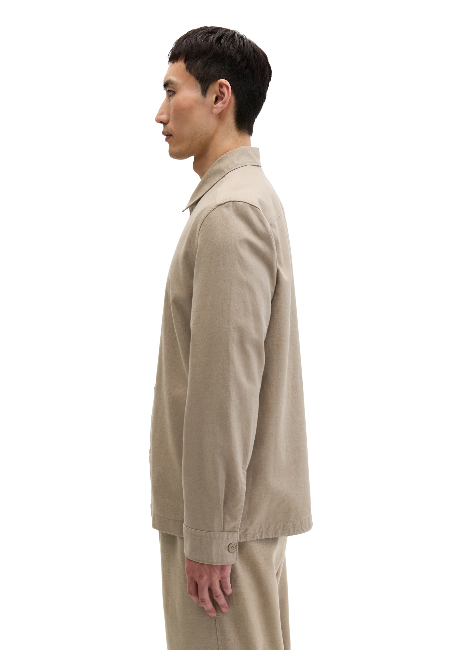 Marc O'Polo Kurzjacke »aus TENCEL™ Lyocell -Leinen-Mix« ohne Kapuze