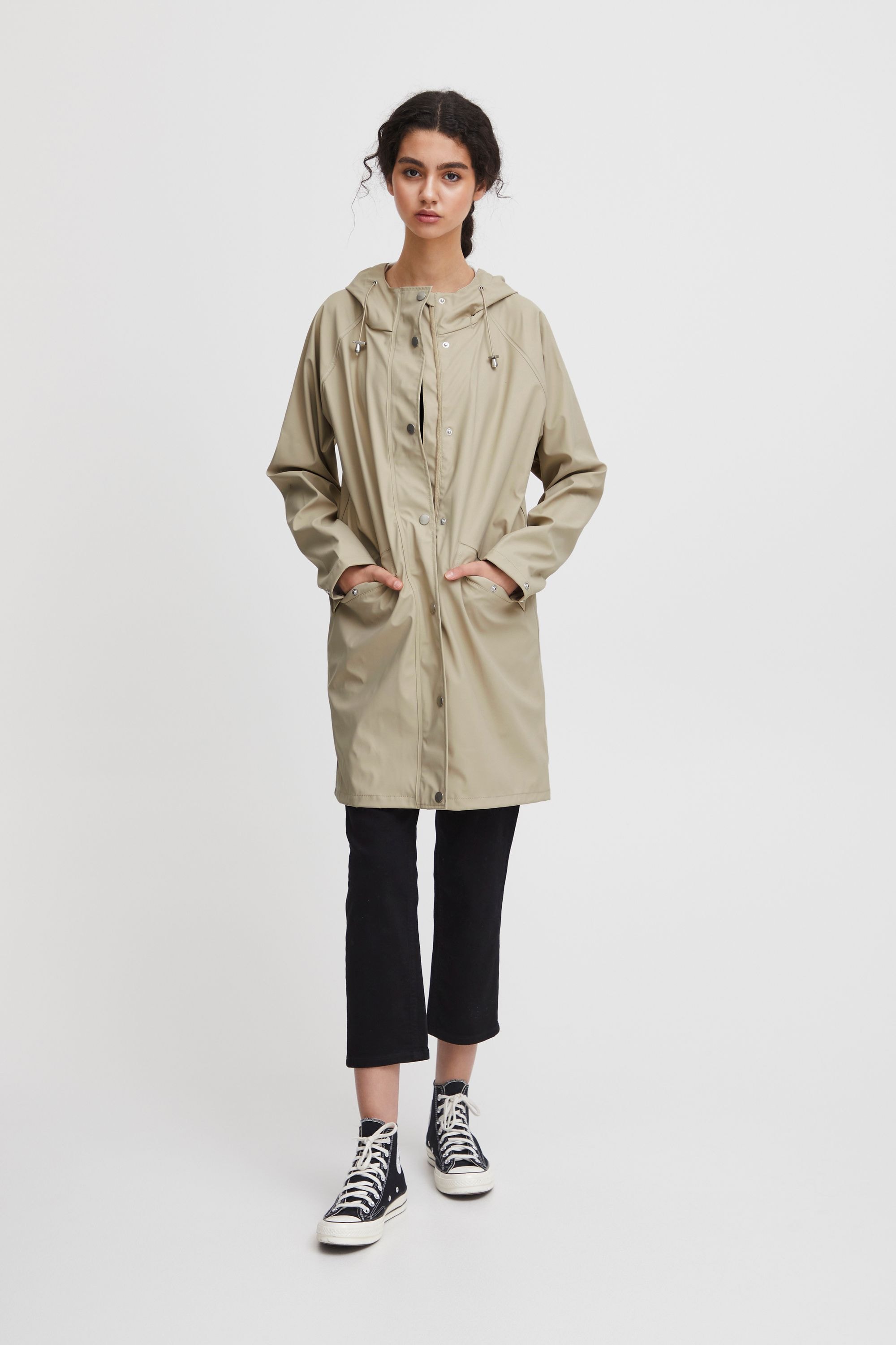 Ichi Regenjacke »Regenjacke IHTazi«, mit Kapuze