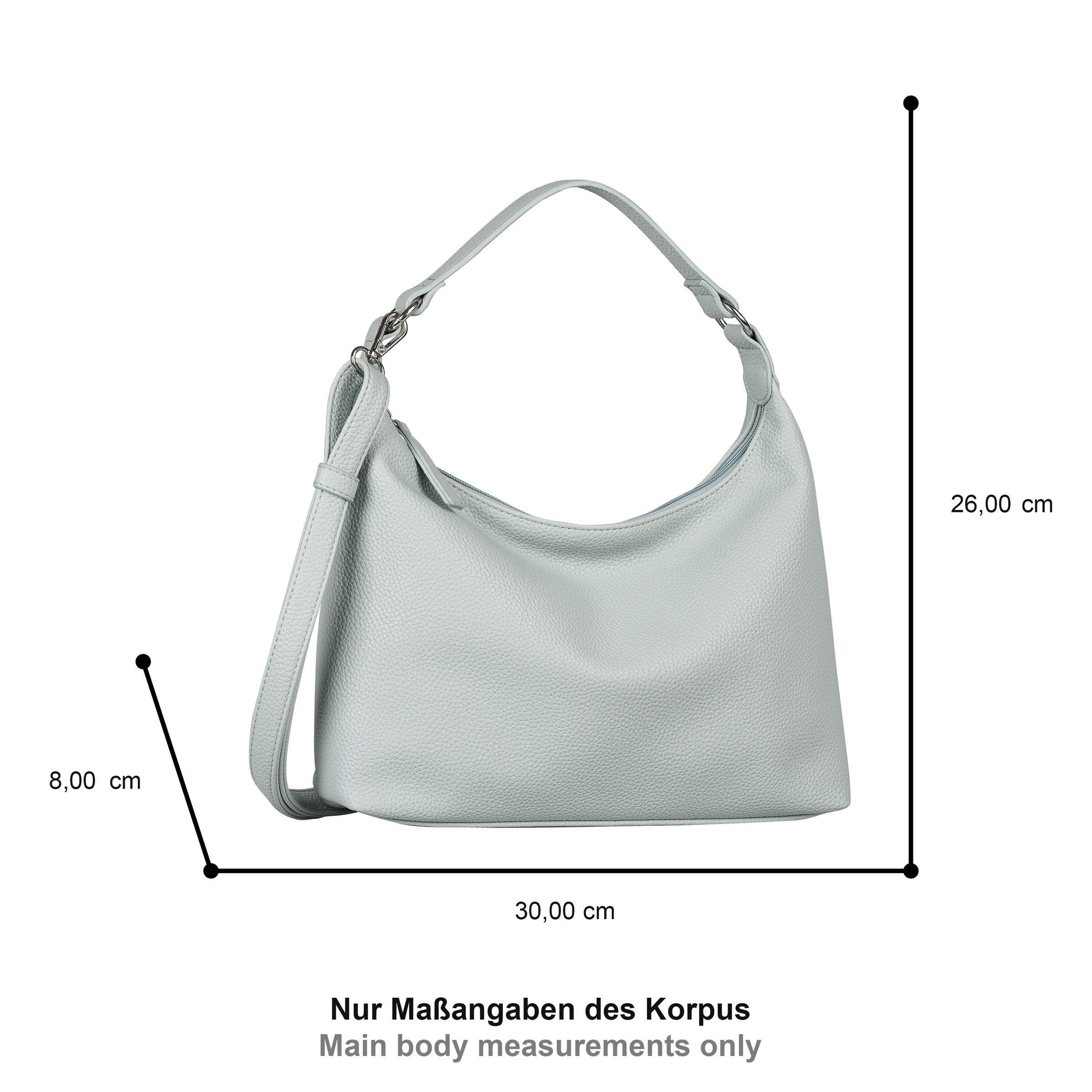 TOM TAILOR Hobo "Xia" Damen Umhängetasche, Handtasche in klarem Design günstig online kaufen
