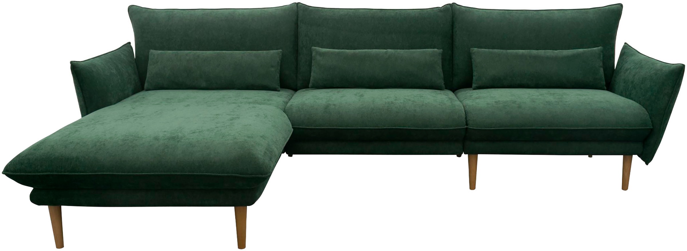 DOMO collection Ecksofa "Leuven modern mit schmalen Armlehnen, Breite 282 c günstig online kaufen