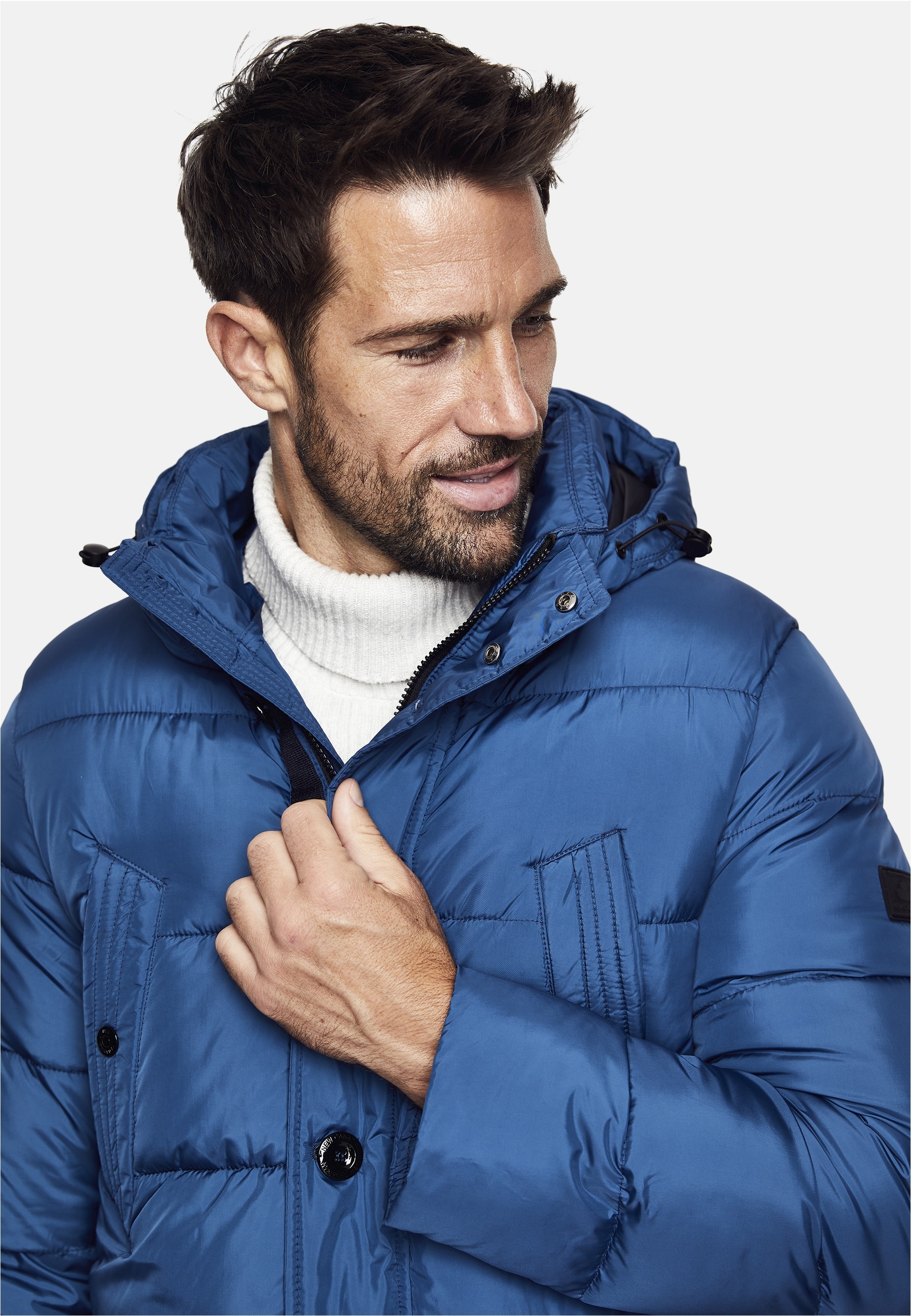 New Canadian Steppjacke mit abnehmbarem Innenkragen