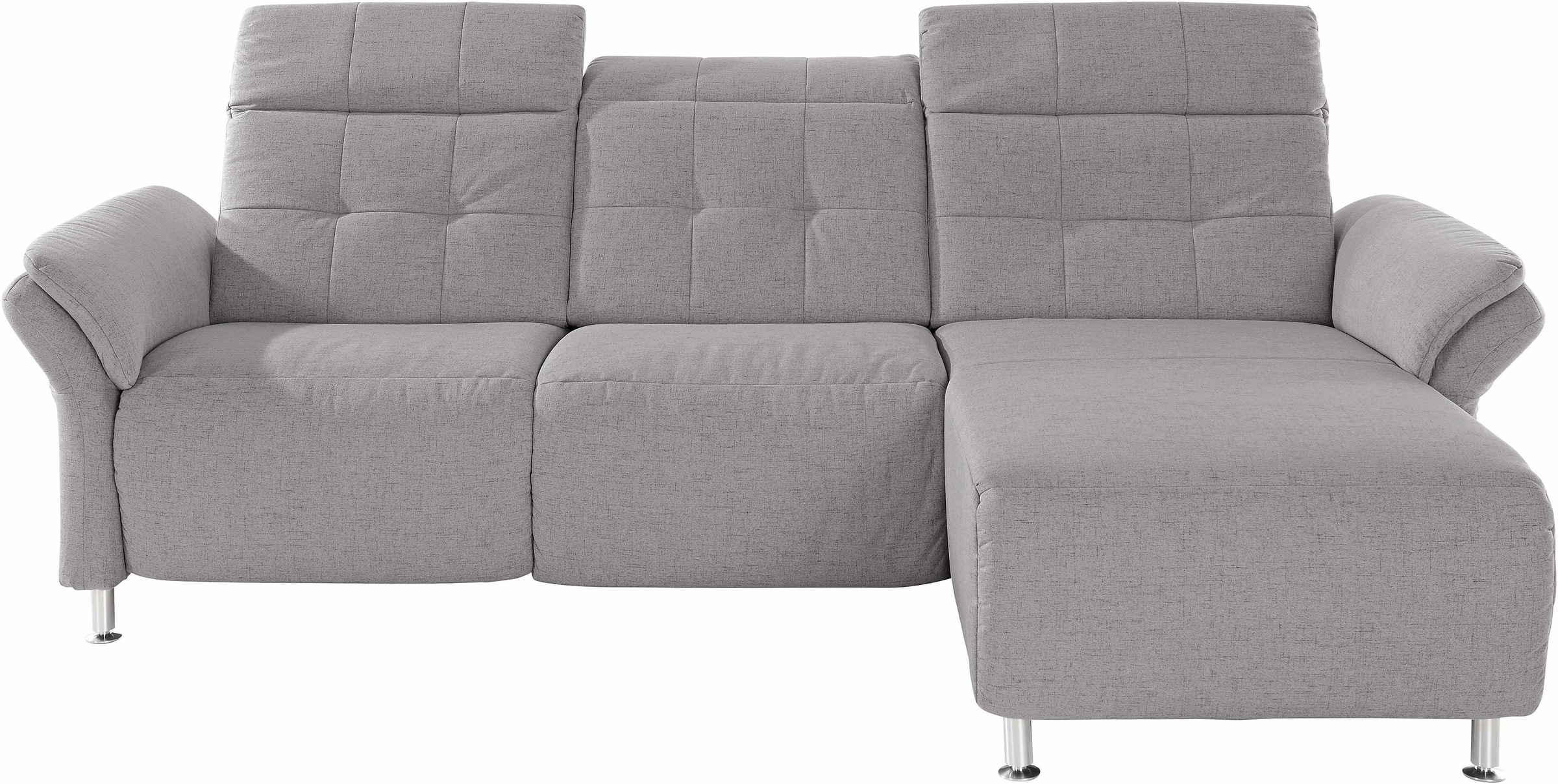 Home affaire Ecksofa "Manhattan L-Form" 2 Sitze mit elektrischer Relaxfunkt günstig online kaufen