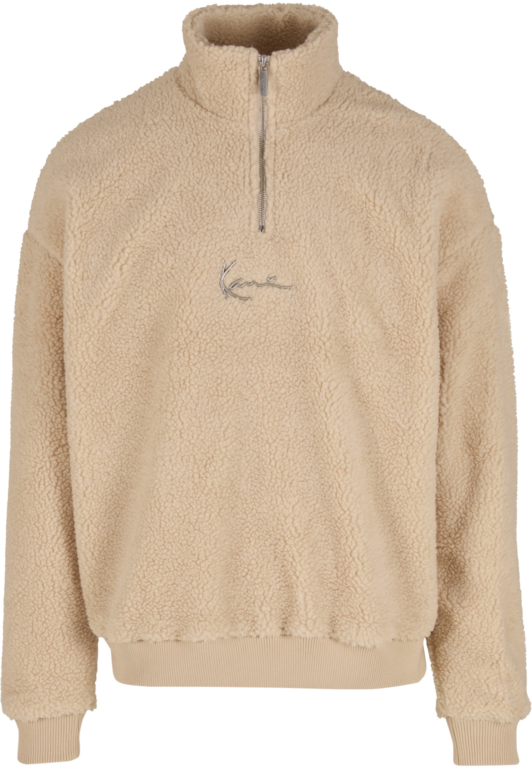 Karl Kani Longsleeve "Karl Kani Metal Signature Teddy Troyer light sand" 1