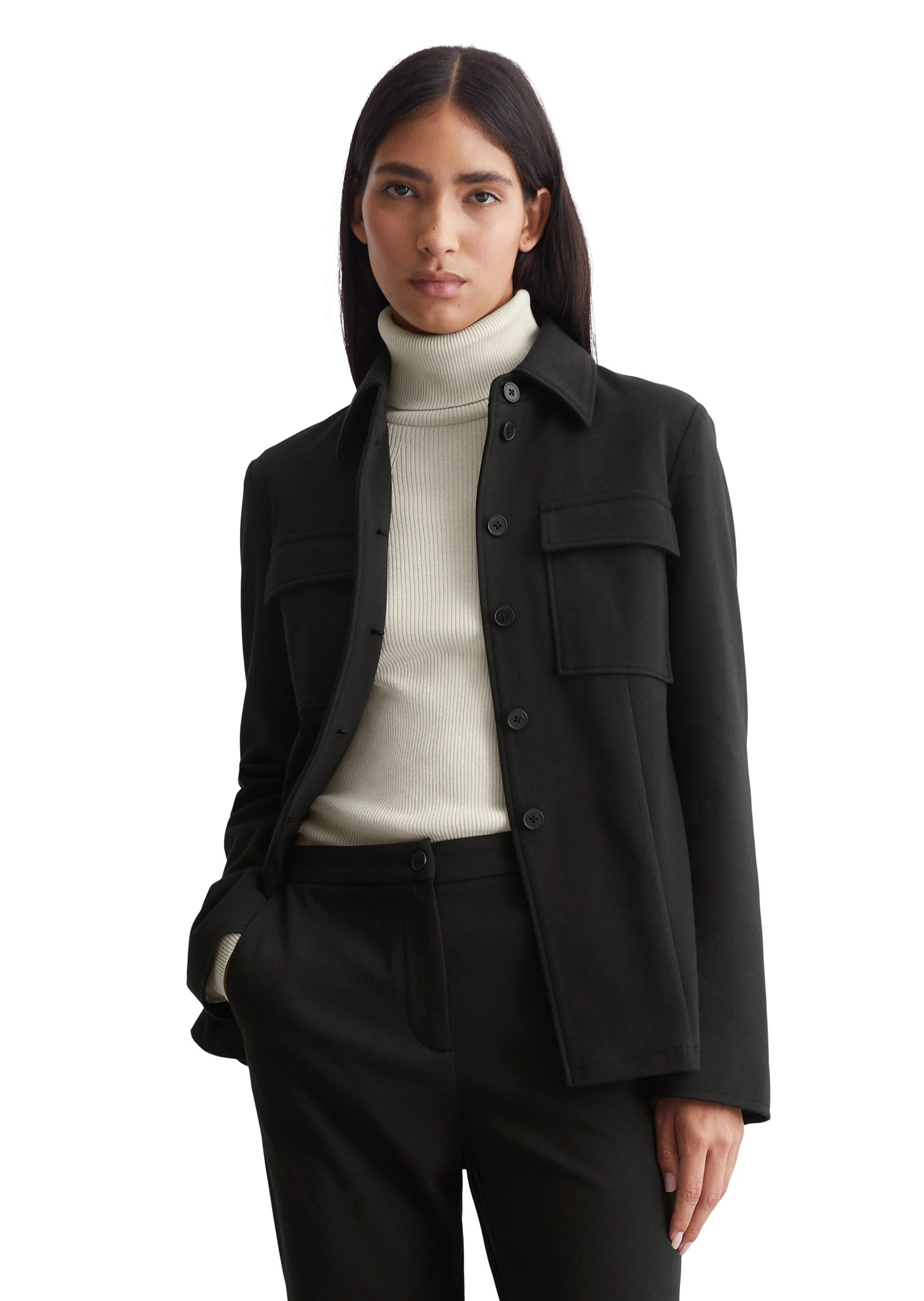 Marc O'Polo Kurzjacke »aus Organic-Cotton-Mix«