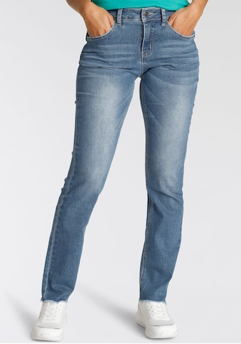 KangaROOS Regular-fit-Jeans »STRAIGHT-FIT MID RI...