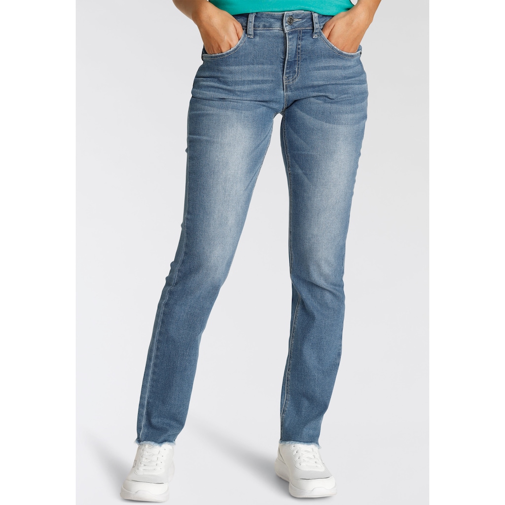 KangaROOS Regular-fit-Jeans »STRAIGHT-FIT MID RISE«