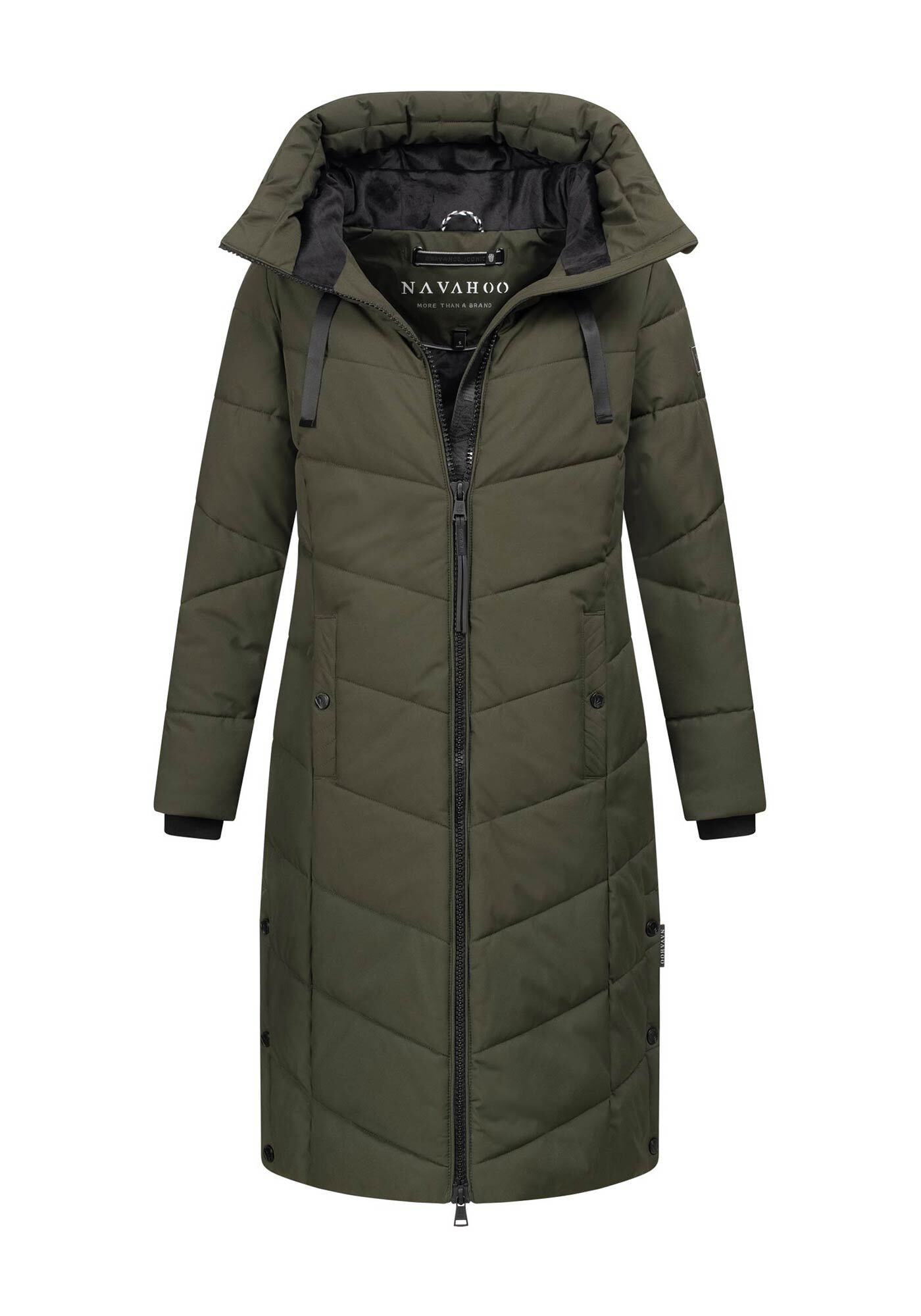 Navahoo Winterjacke »Schmatzibär«, mit weichem Teddyfell innen