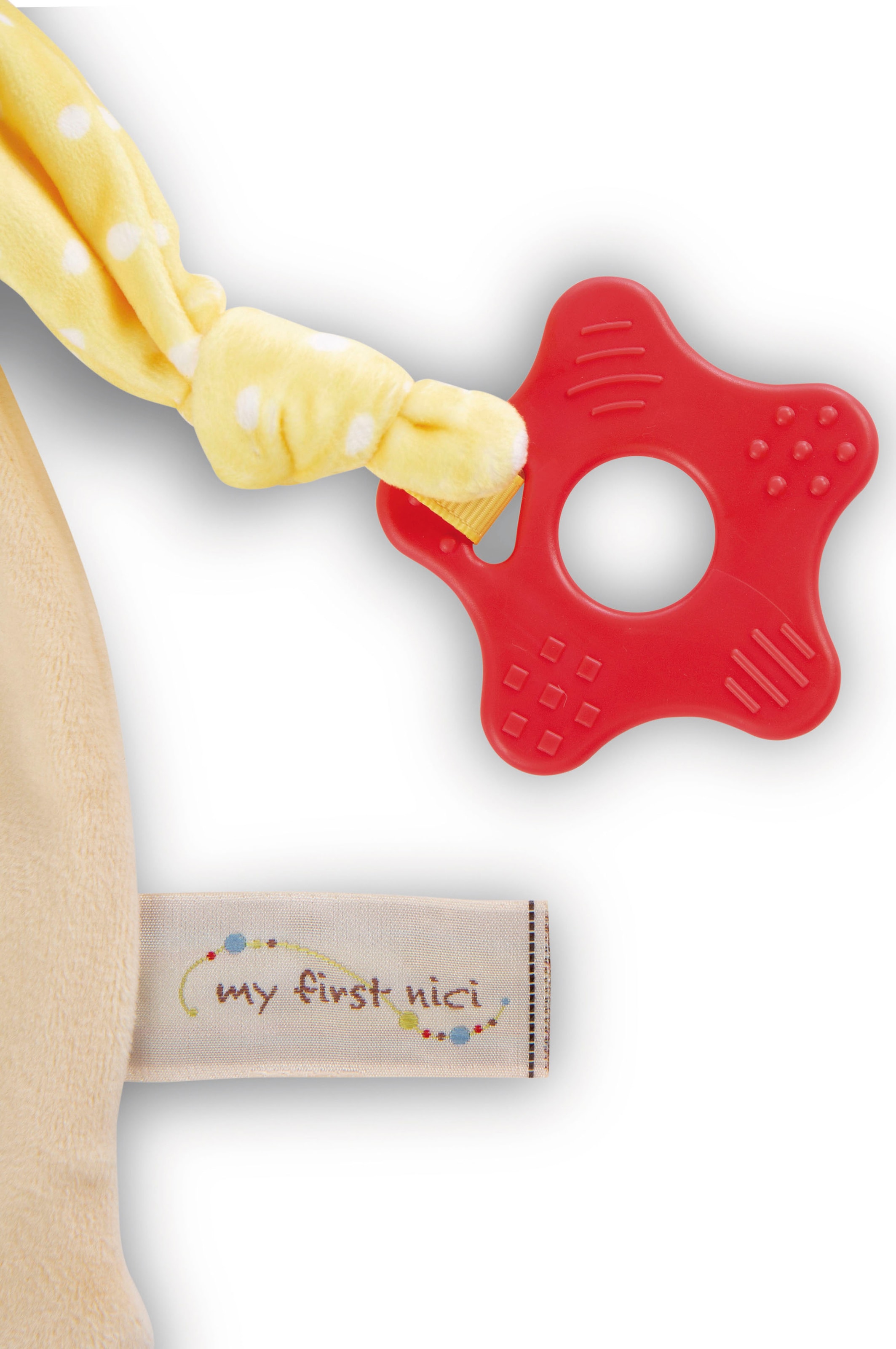 Nici Schmusetuch »My first NICI, Schmusetuch Hase«, mit gestickter Botschaft; mit Soft-Beißer