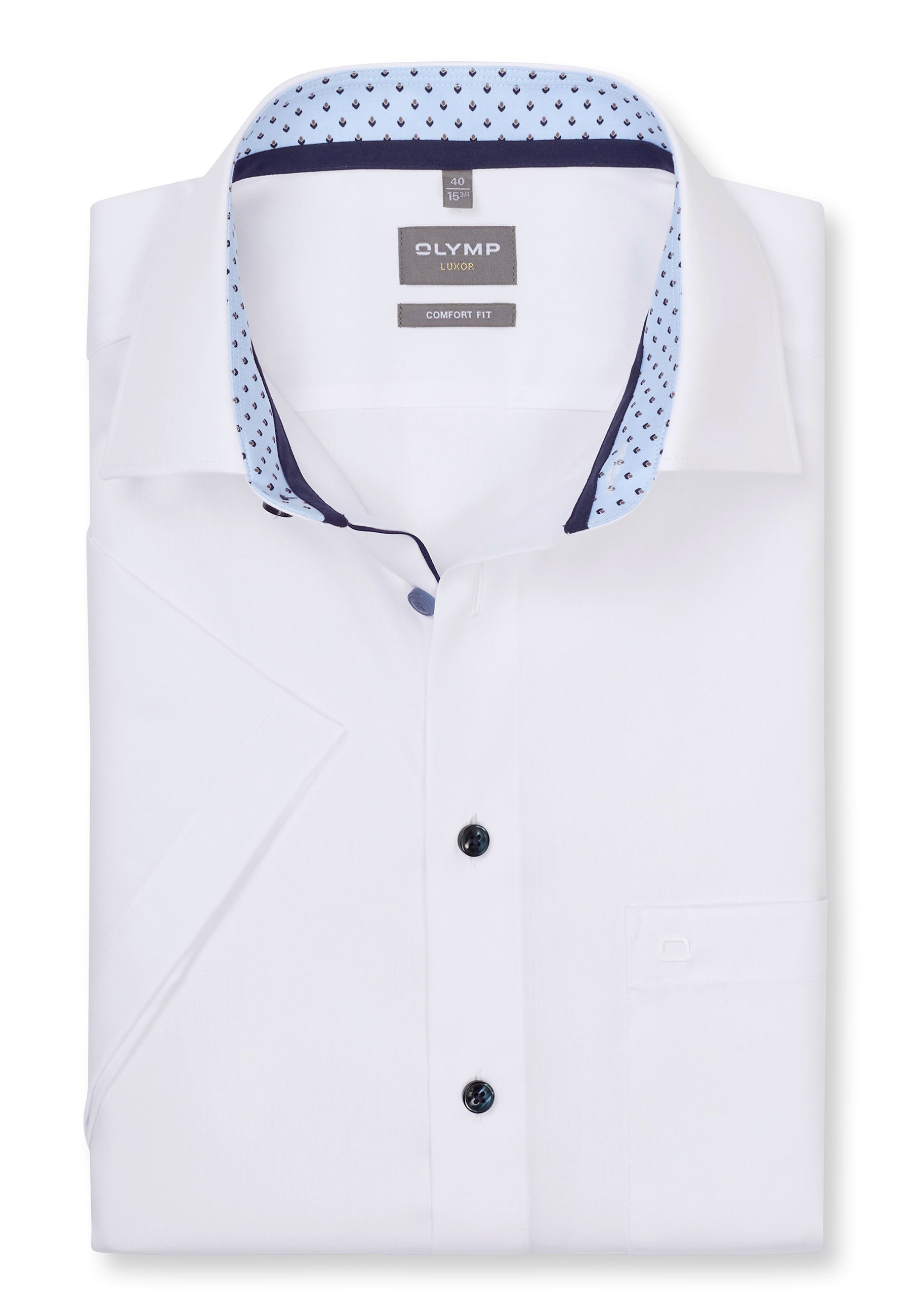 OLYMP Luxor Men's Business Shirt White 48 3