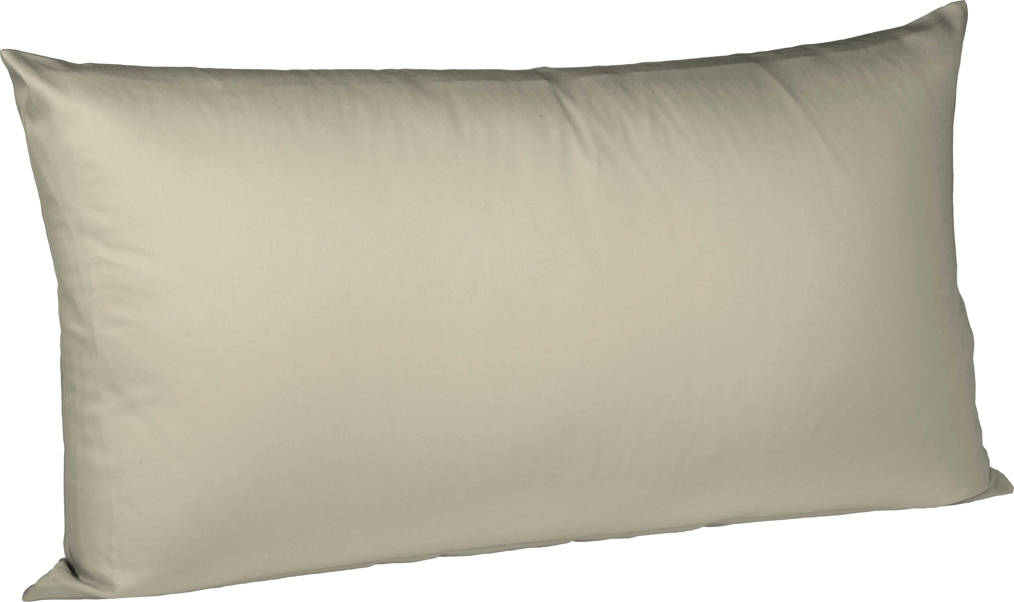 fleuresse Kissenbezug "Colours Mako Satin, 100% Baumwolle, mit Reißverschluss" Mako Satin, glänzend, glatt, Premium Qualität