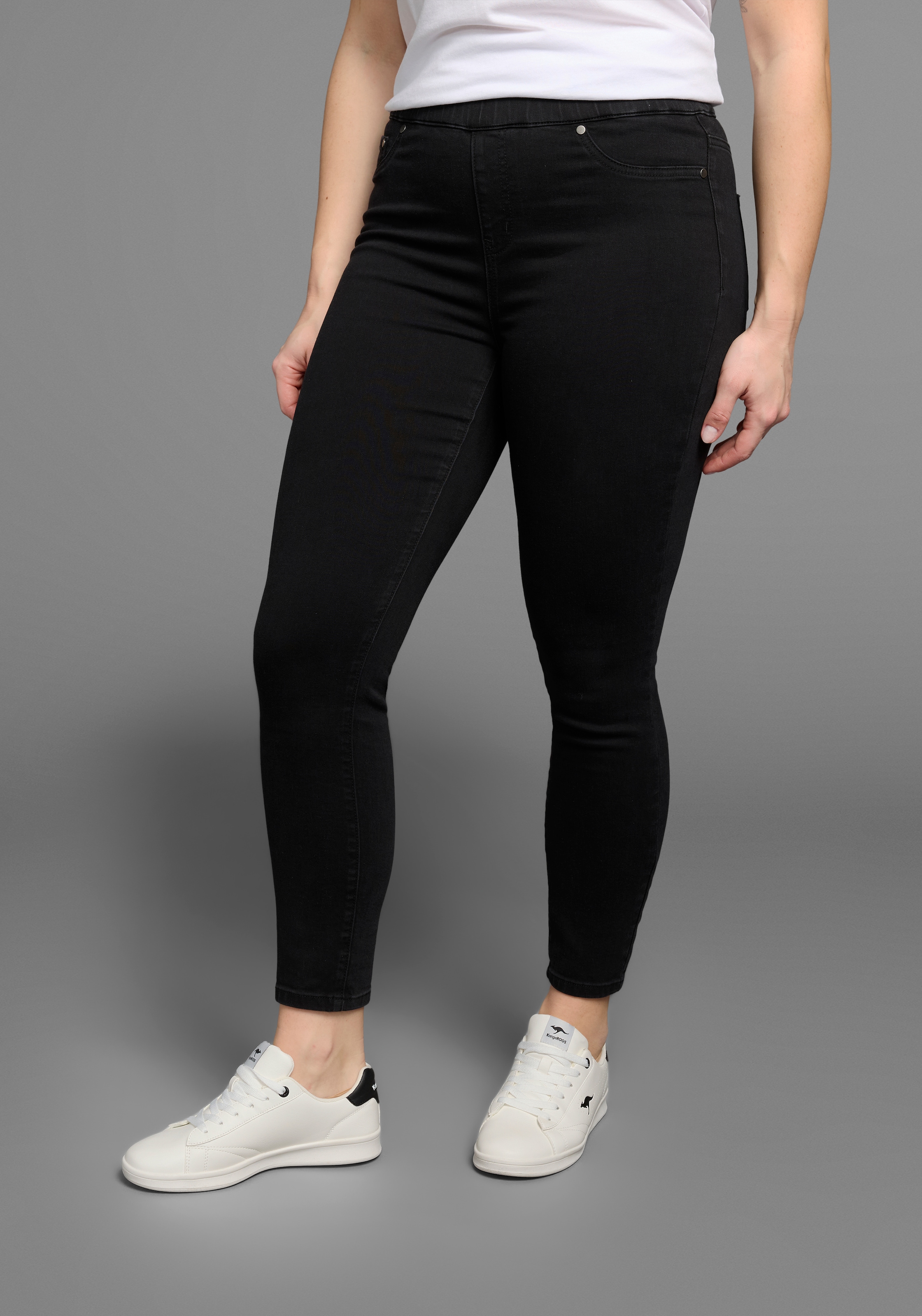 Arizona Skinny-fit-Jeans »Ultra Stretch - Curve Collection«, High Waist