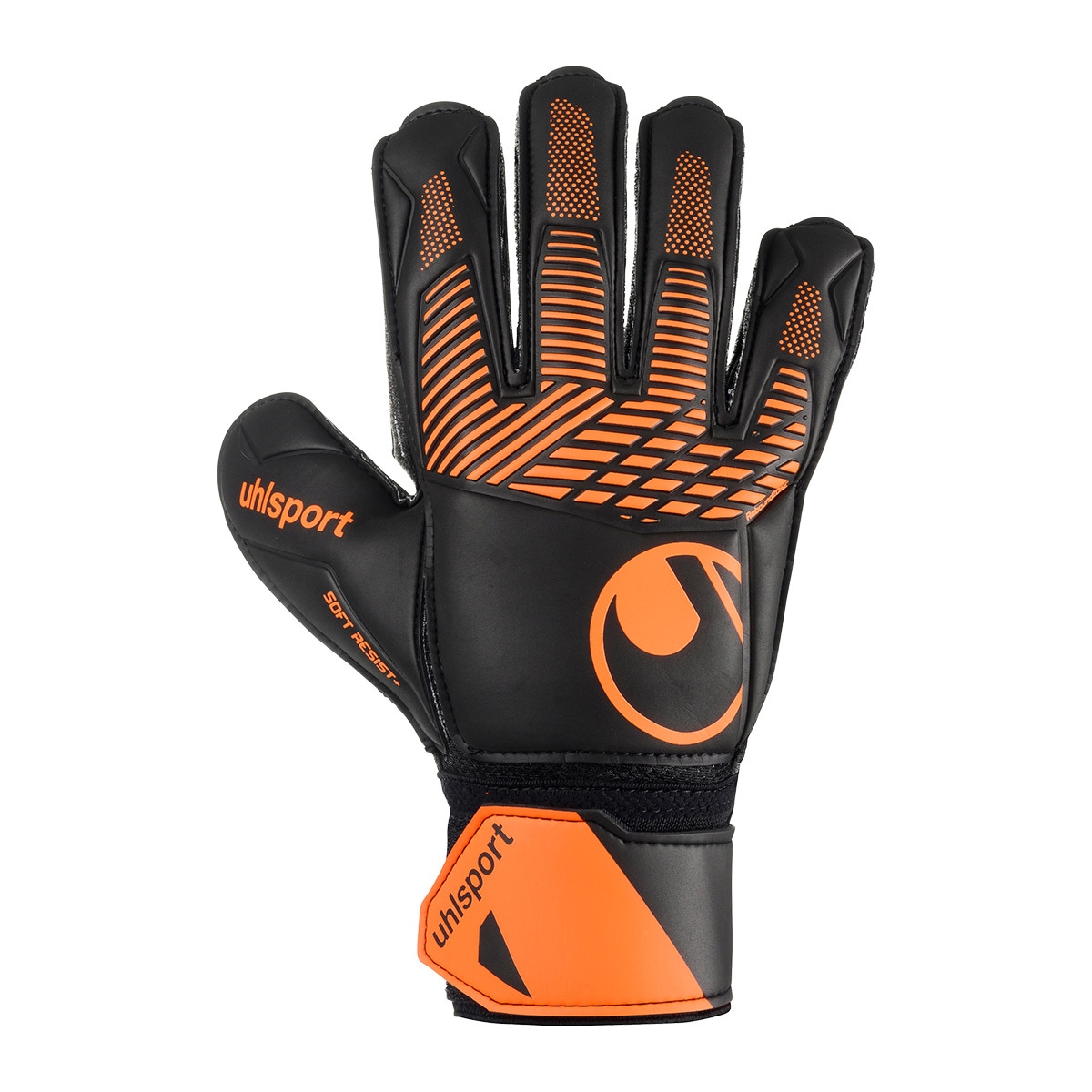 UHLSPORT Mädchen Torwarthandschuhe "Torwarthandschuhe FM ZNE Soft Resist+ Flex Frame Kids", schwarz, Gr. 5,5, Obermaterial: 81% Gummi rubber. 13%