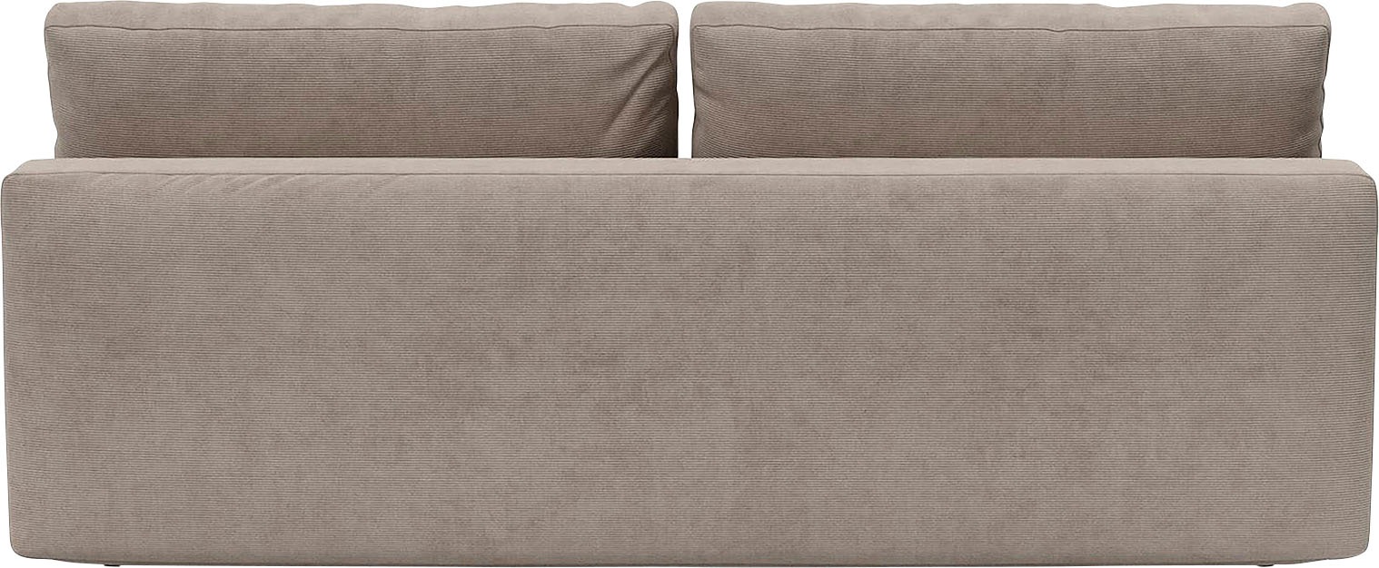 INNOVATION LIVING ™ 3-Sitzer »Merga Schlafsofa«, großem Bettkasten,minimalistischem Design, bedarf wenig Stellfläche