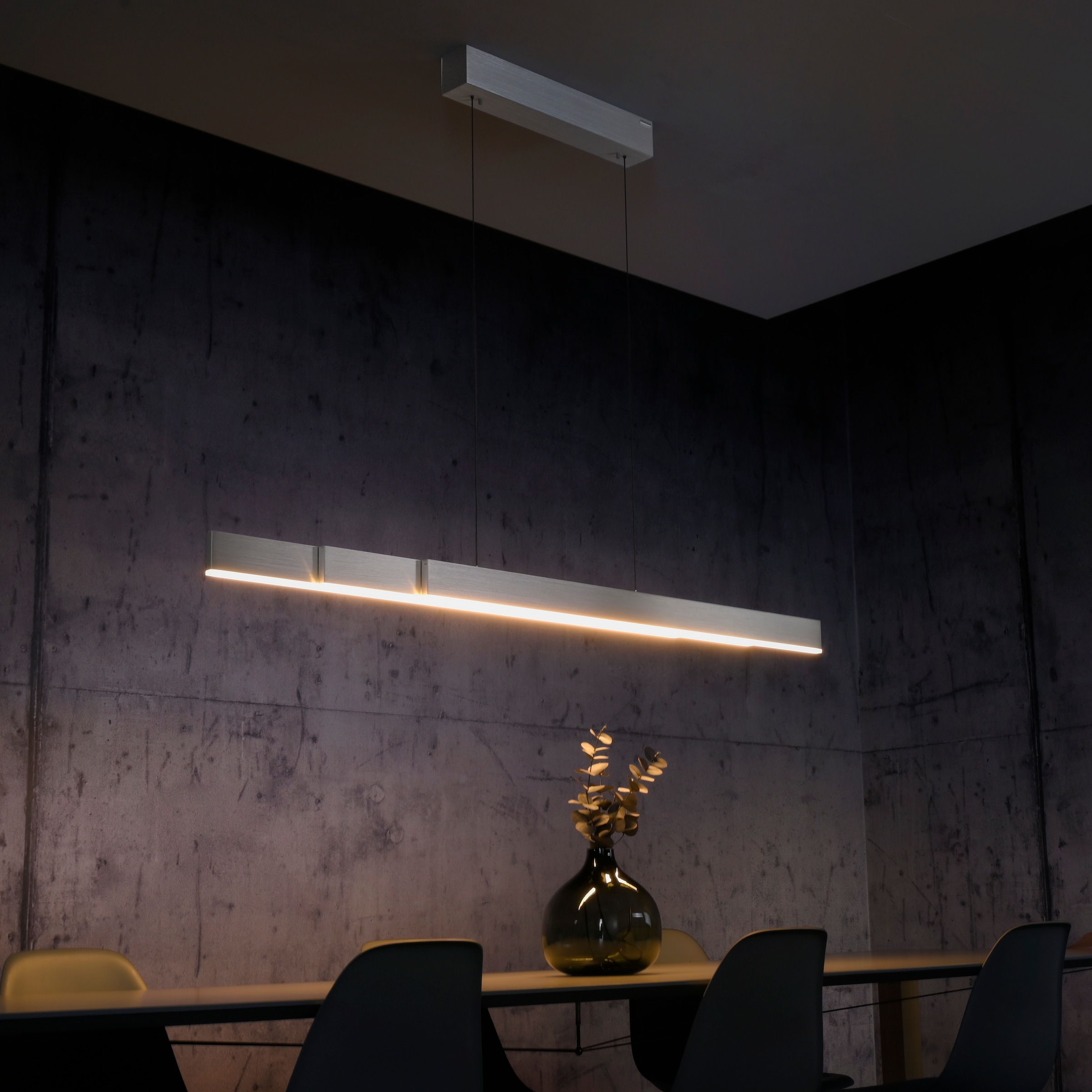 Neuhaus PURE LED Pendelleuchte »PURE Moto-Rise« LED-Board 1 Stk. warmweiß - kaltweiß e-LIFT® Funktion, e-SLIDE® Funktion, Fernbedienung