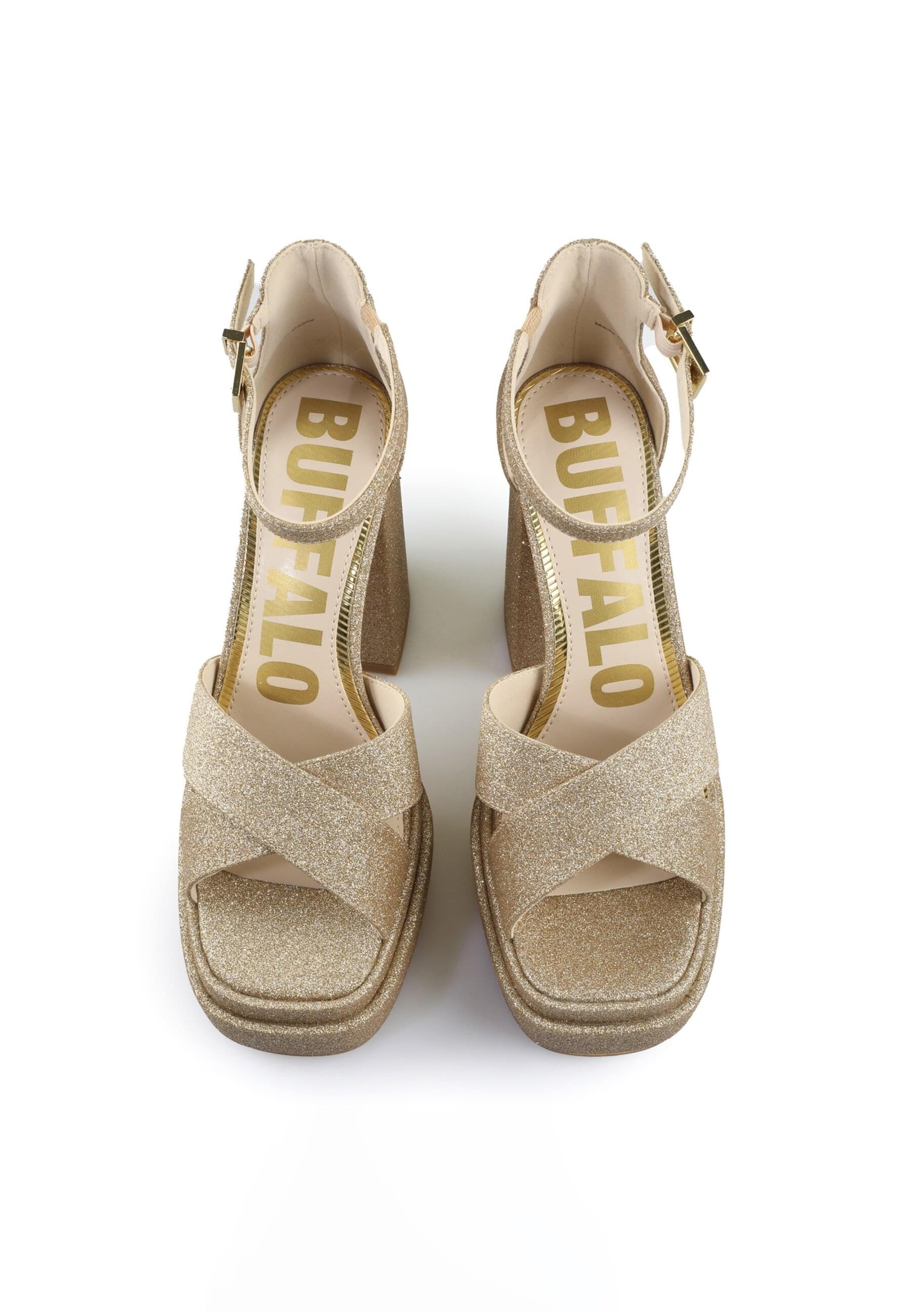 Buffalo High-Heel-Pumps "Buffalo Cross -Vegan Glitter" günstig online kaufen