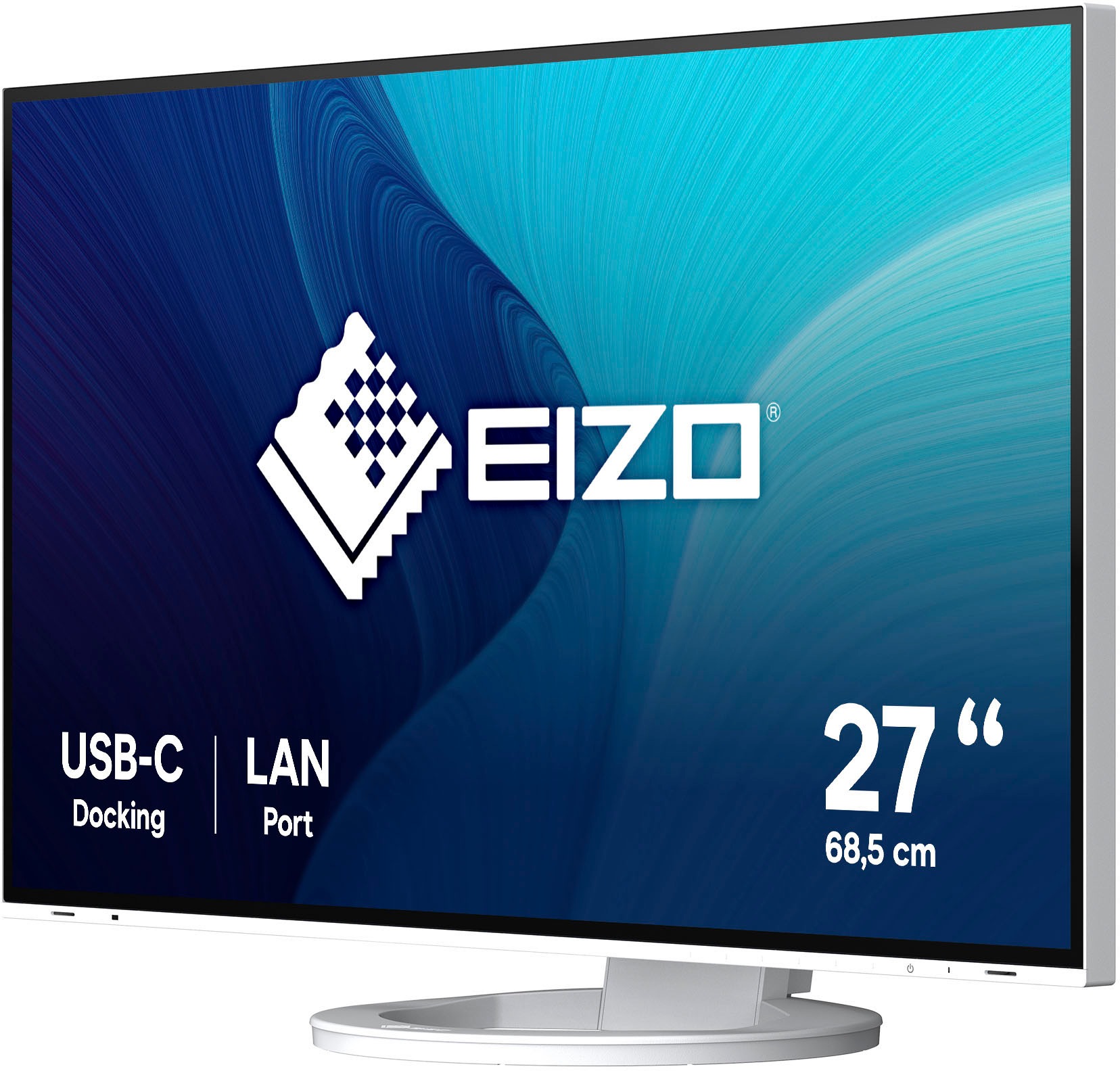 Moniteur LED EIZO EV2795-WT CEE D (A - G) 68.6 cm 27 pouces 2560 x 1440 pixels 16:9 5 ms HDMI™, DisplayPort, USB-C®, USB-B, casque (jack 3,5 mm), USB 3.1 (Gen 2