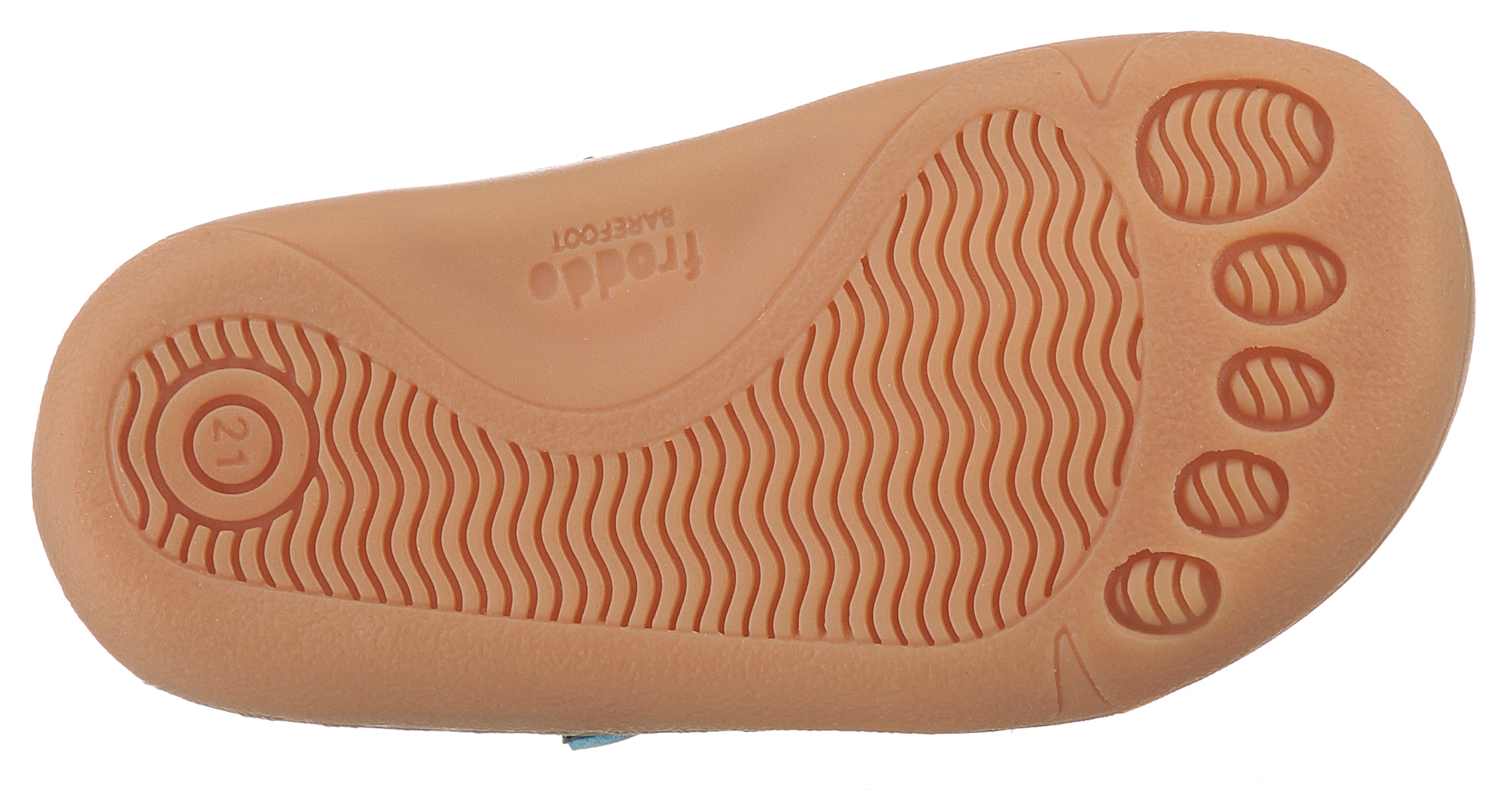 froddo® Barfußschuh »BAREFOOT FIRST STEP«, Babyschuh, Klettschuh, Sneaker, Komfortschuh mit Klettverschluss