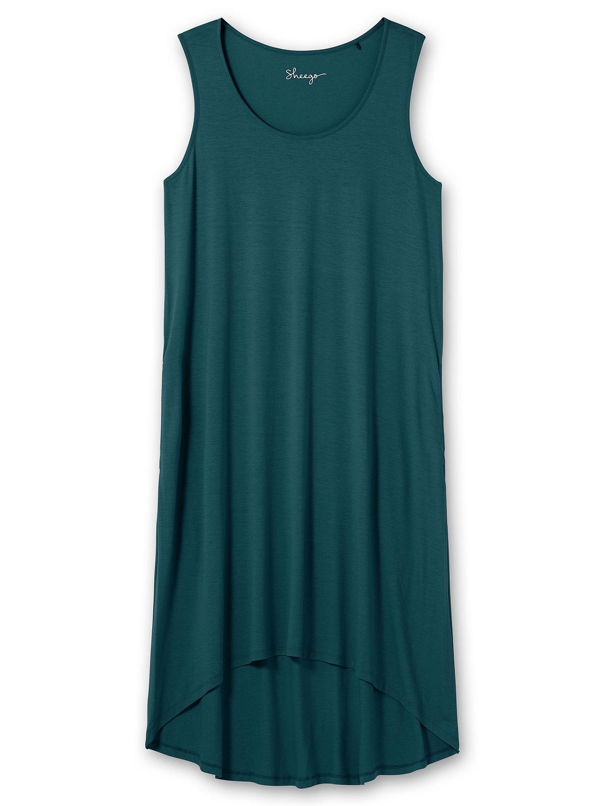 Sheego Strandkleid »Große Größen«, mit Taschen, im Vokuhilaschnitt