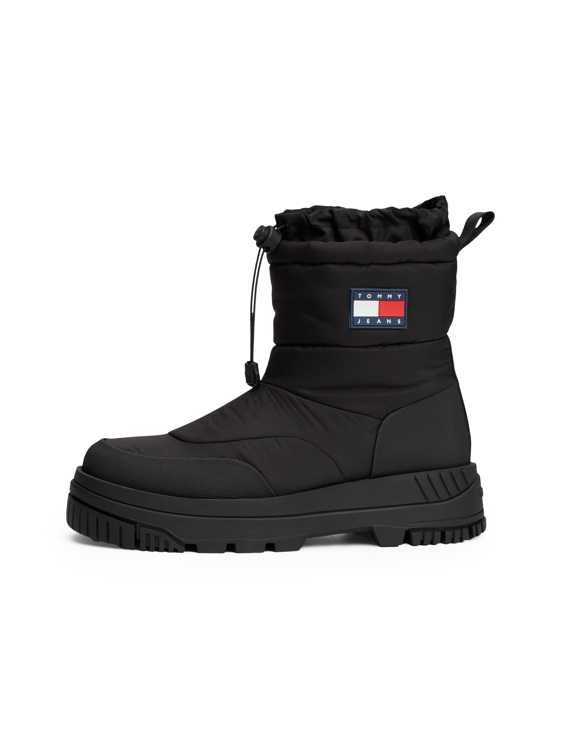 Tommy Jeans Snowboots »TJM SNOW BOOT«, Plateau,Schneeschuh,Outdoorschuh,Stiefel zum Schlupfen, schmale Form