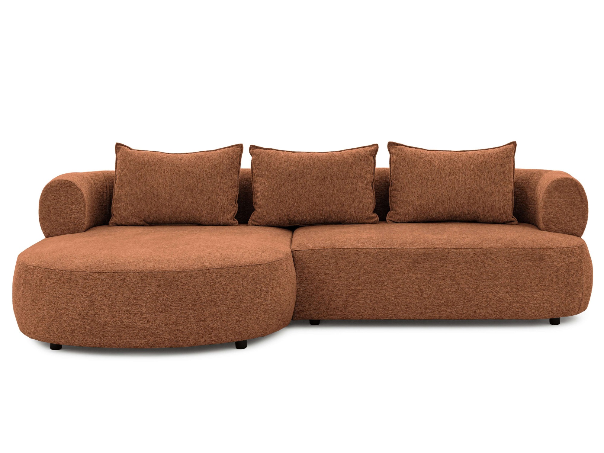 Home affaire Ecksofa "LUSSAC L-Form Design-Sofa mit Zierkissen, Maße B/T/H: günstig online kaufen