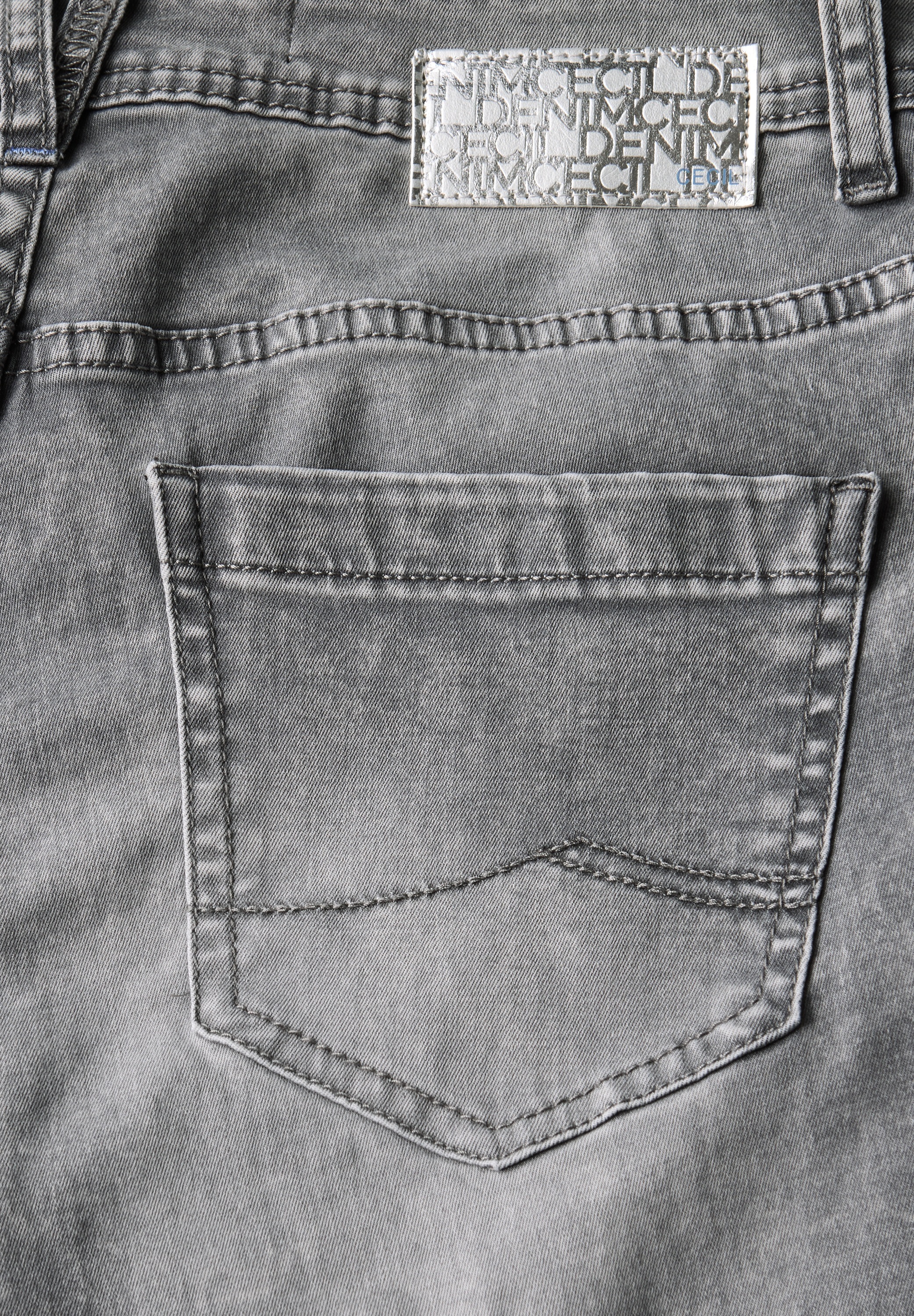 Cecil Gerade Jeans, aus Baumwolle mit Stretchanteil