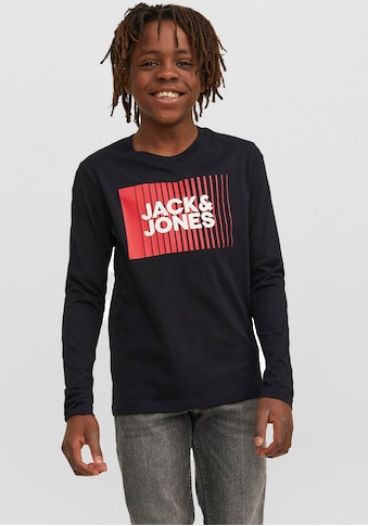 Jack & Jones Junior Jack & Jones Junior marškinėliai ilgom...
