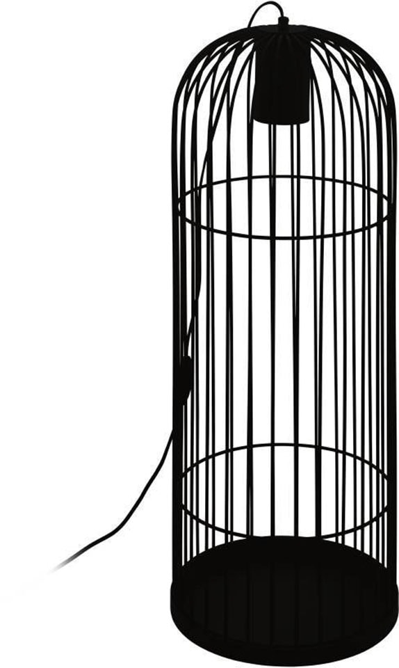 EGLO Stehlampe "LATCHELY", schwarz, 1, Ø 27,5cm H: 72cm, 1 Stk., Leuchten, Stehlampe Standleuchte