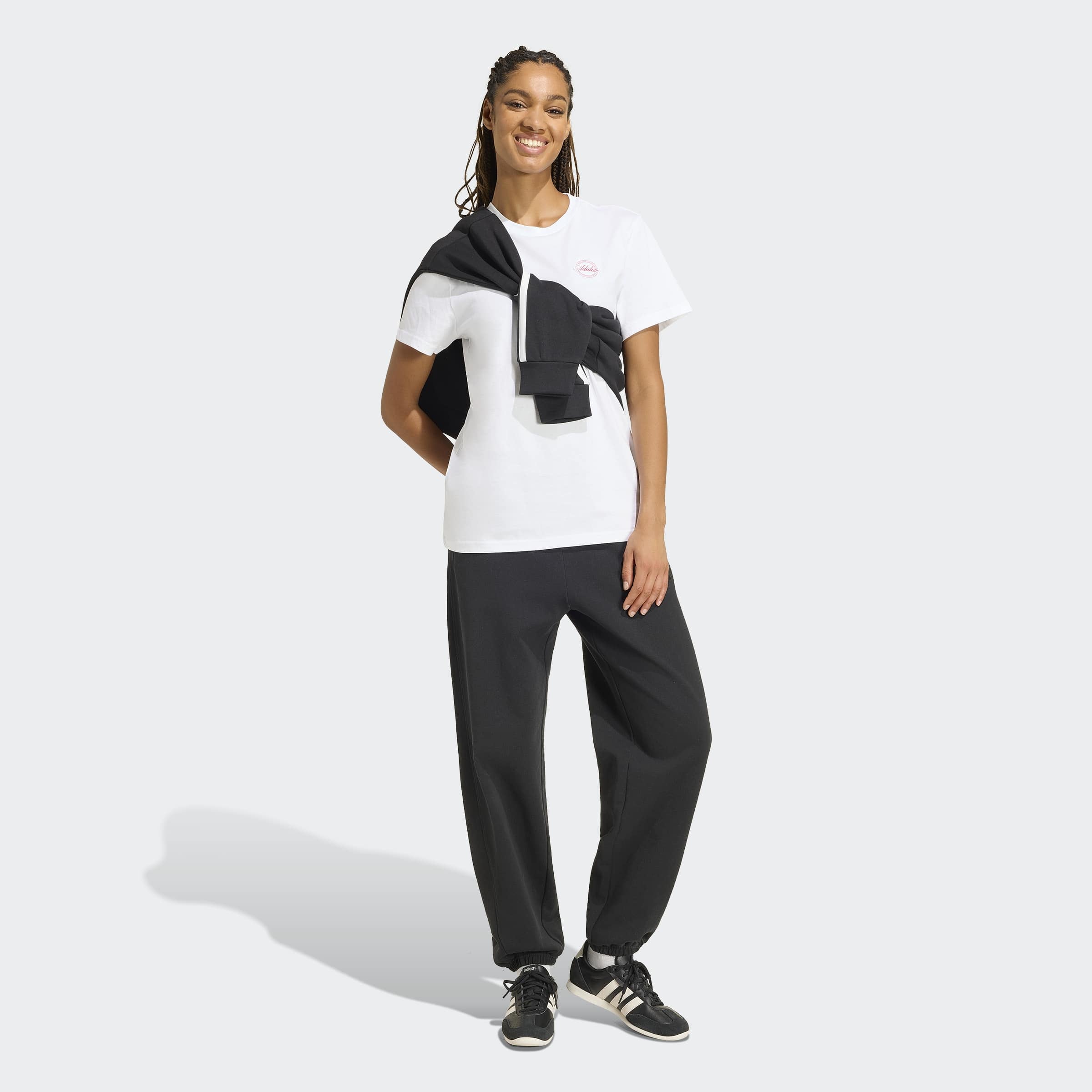 adidas Sportswear T-Shirt »TRAVEL GRAFIK ; LOCKER GESCHNITTEN«