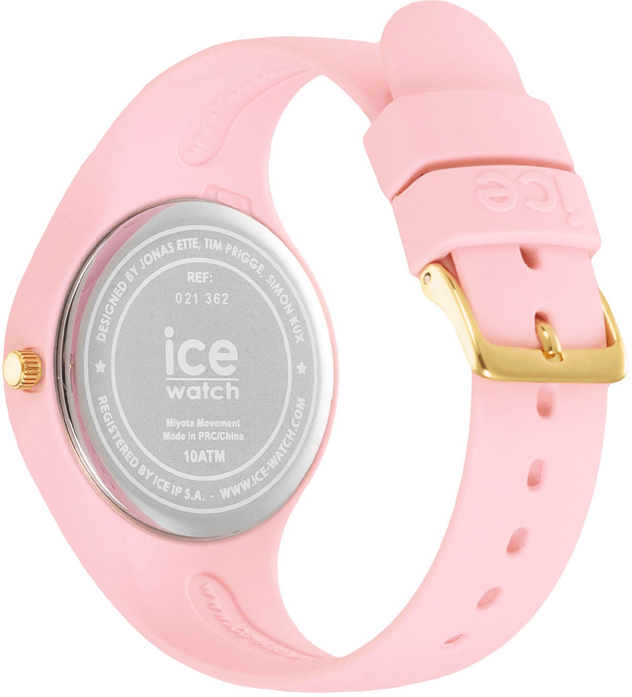 ice-watch Quarzuhr »ICE horizon - Small - 3H«, Armbanduhr, Damenuhr, Mineralglas, analog, Silikonarmband