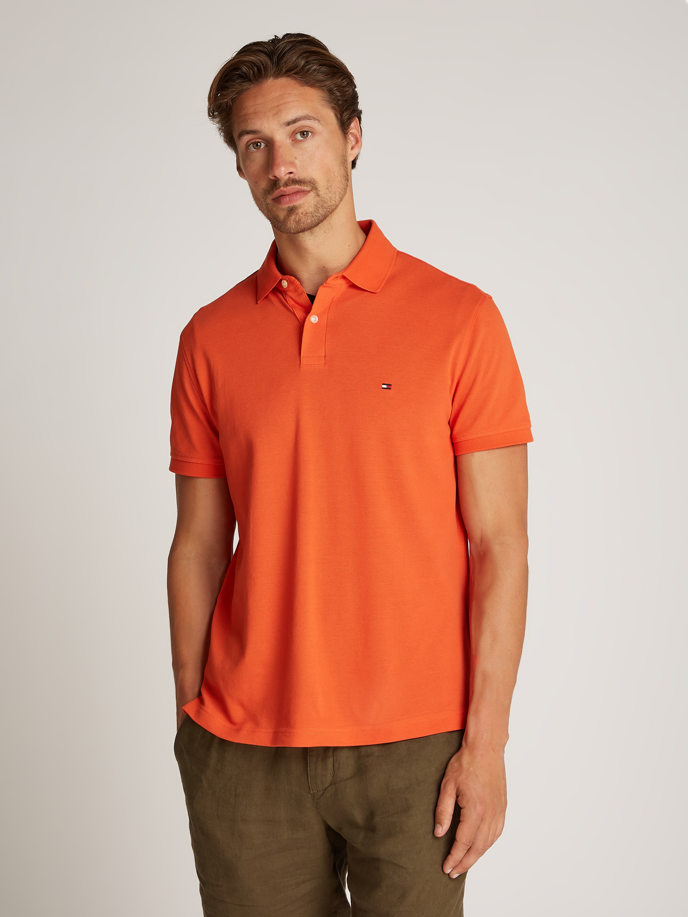 Tommy Hilfiger "1985 REGULAR POLO" aus Piqué